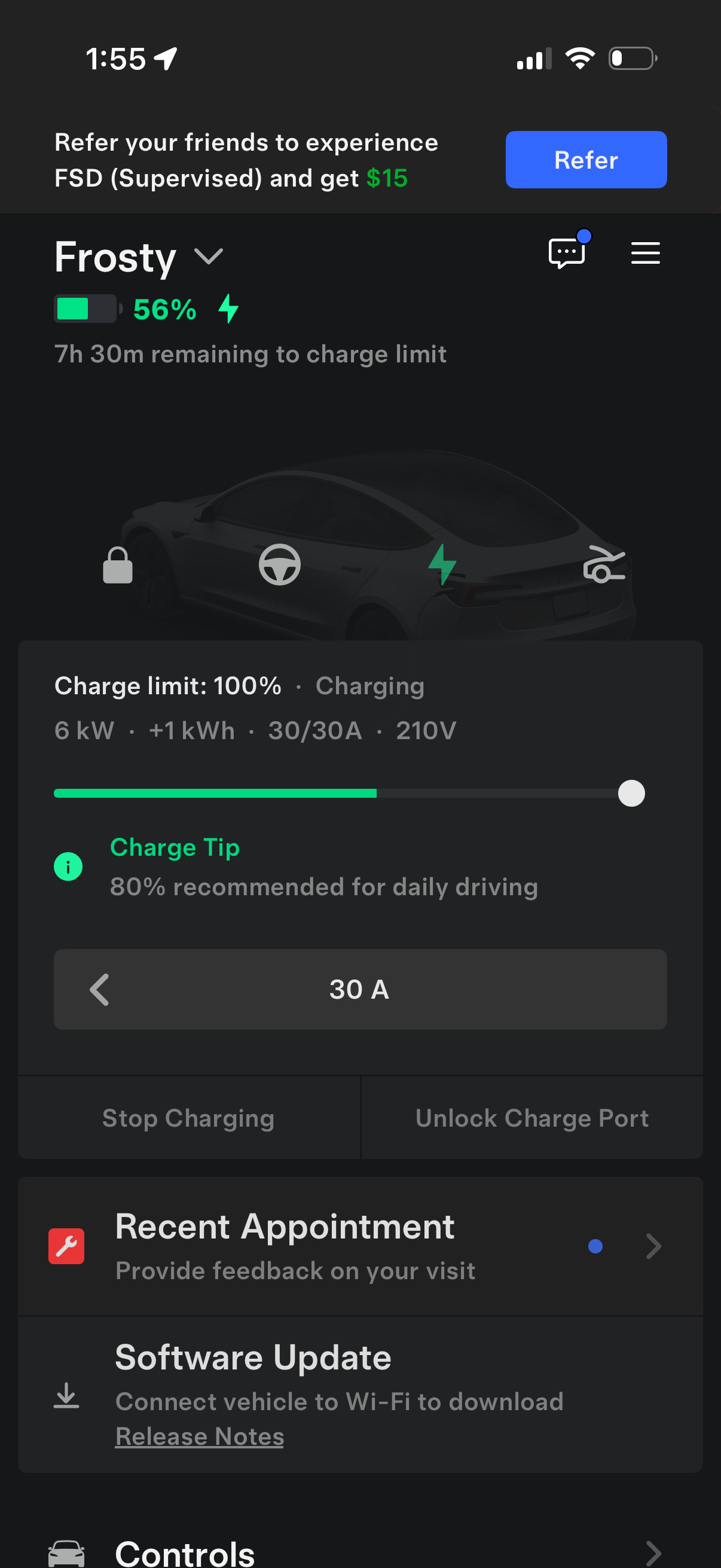tesla app screenshot 16