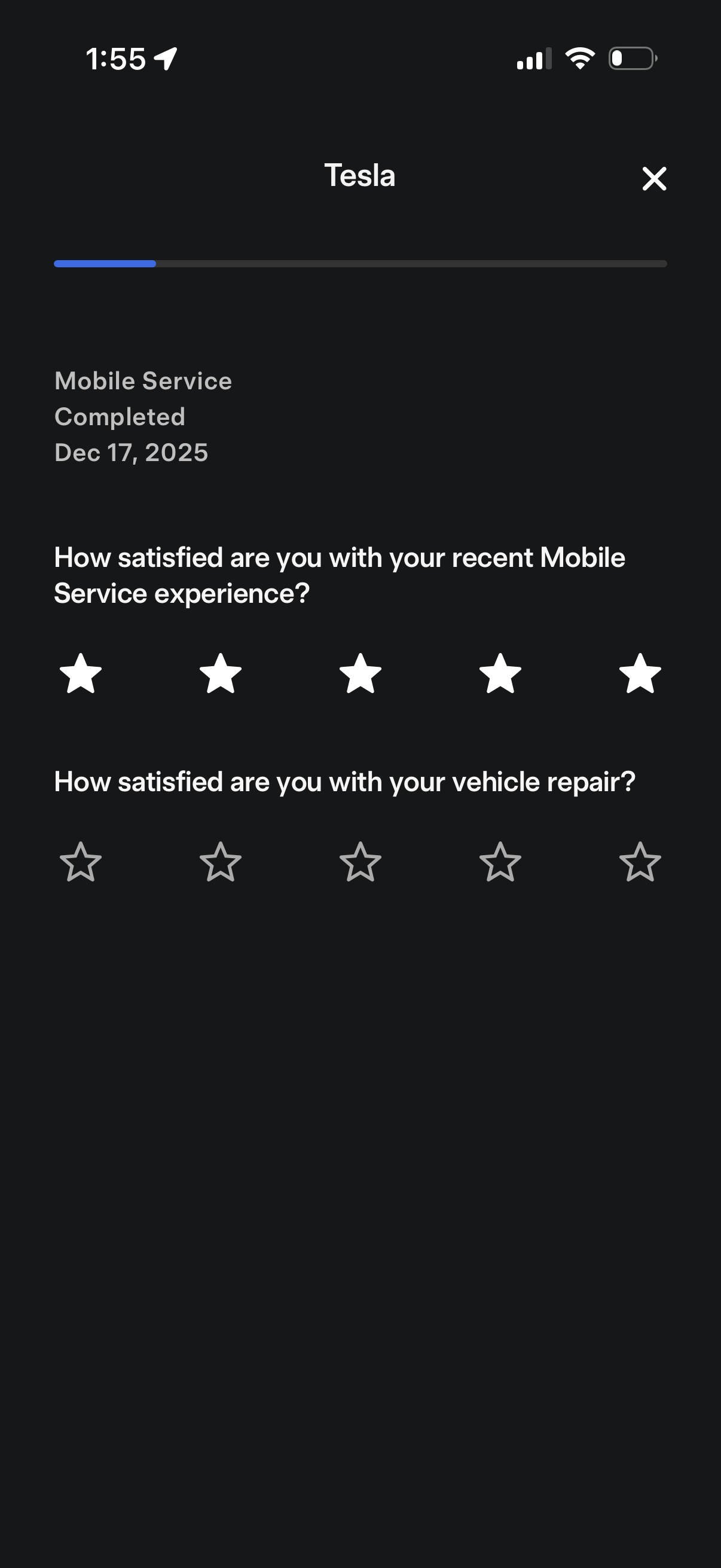 tesla app screenshot 14