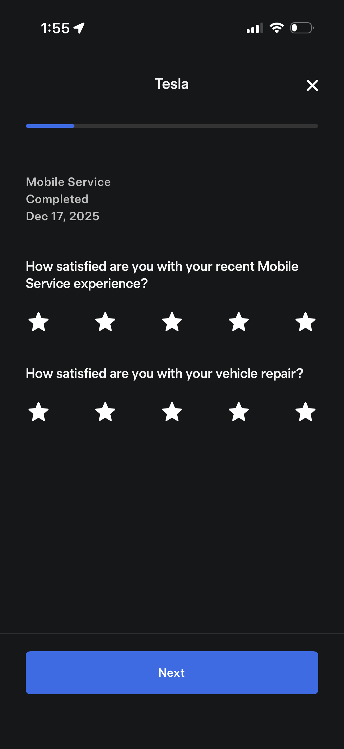 tesla app screenshot 13