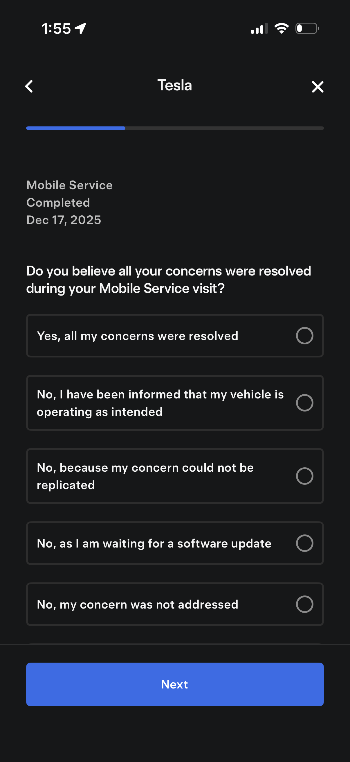 tesla app screenshot 12