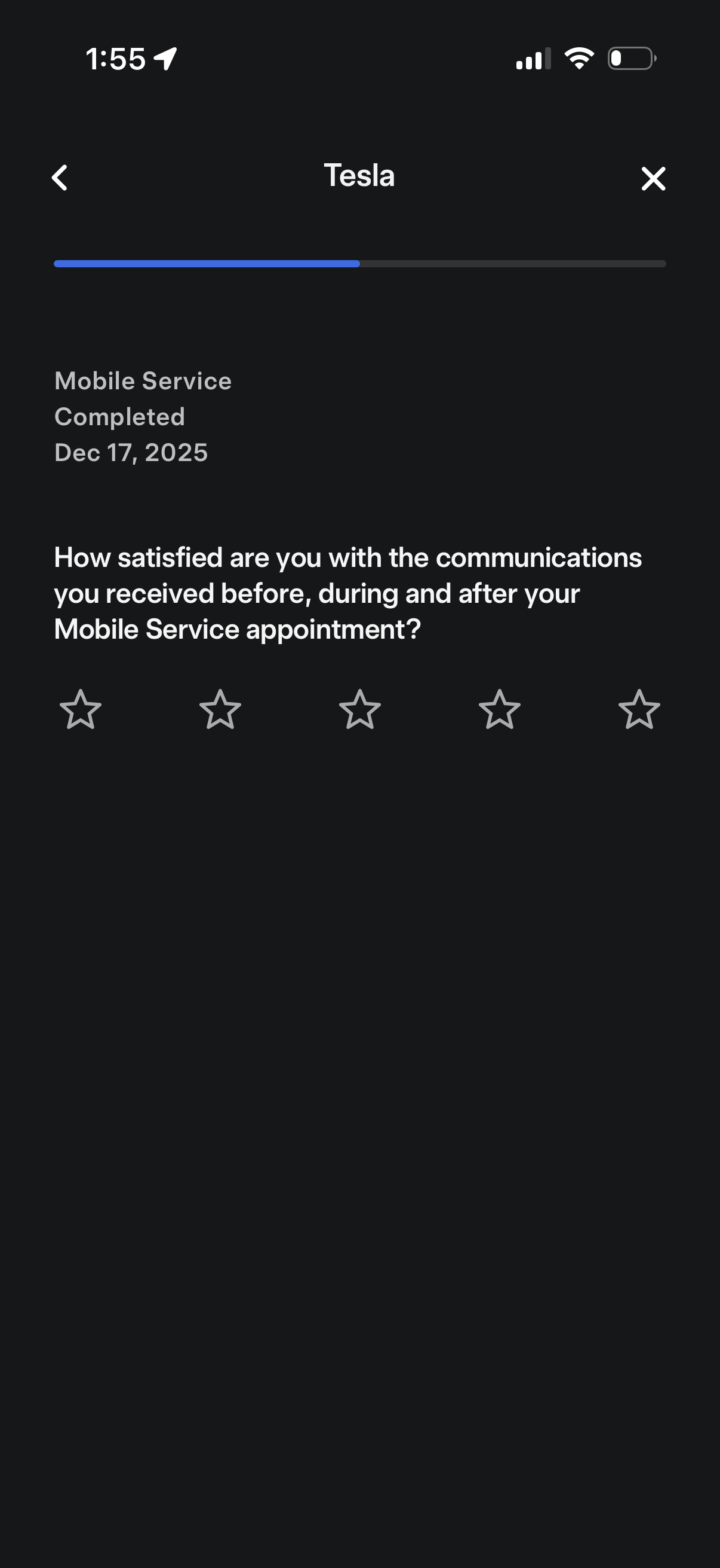 tesla app screenshot 10