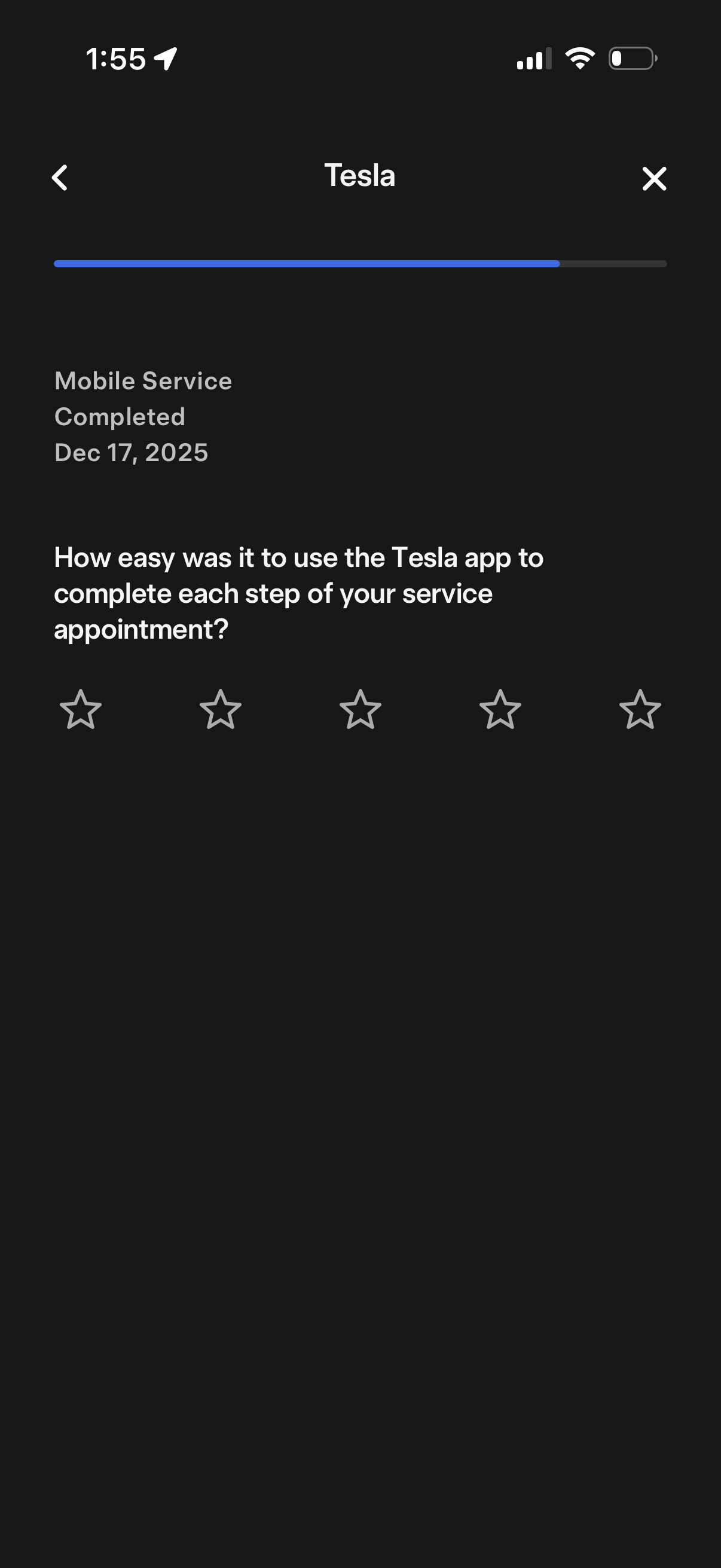 tesla app screenshot 6