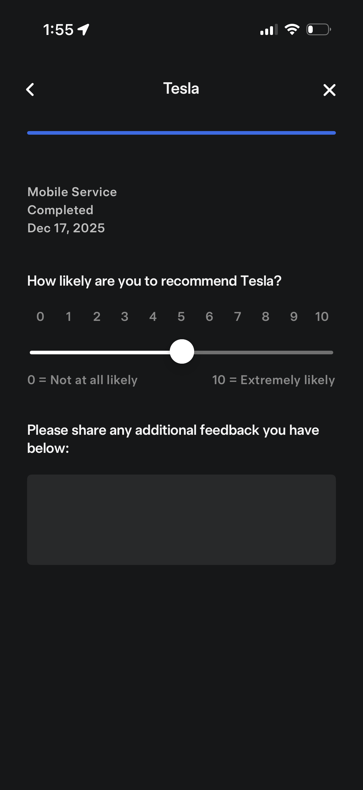 tesla app screenshot 4