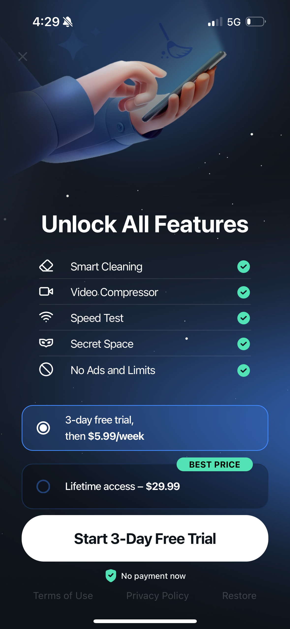 smart-cleaner app screenshot 4