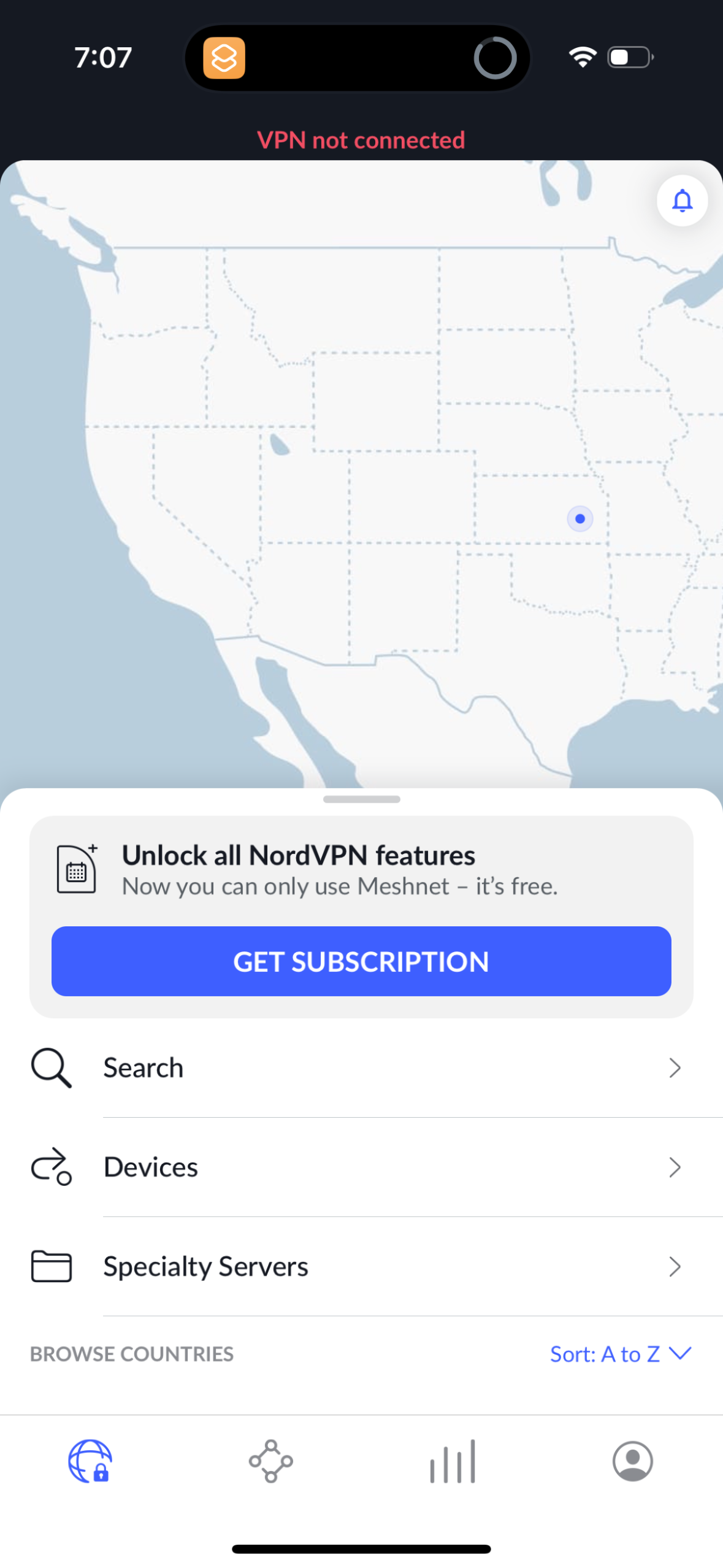 nordvpn app screenshot 11
