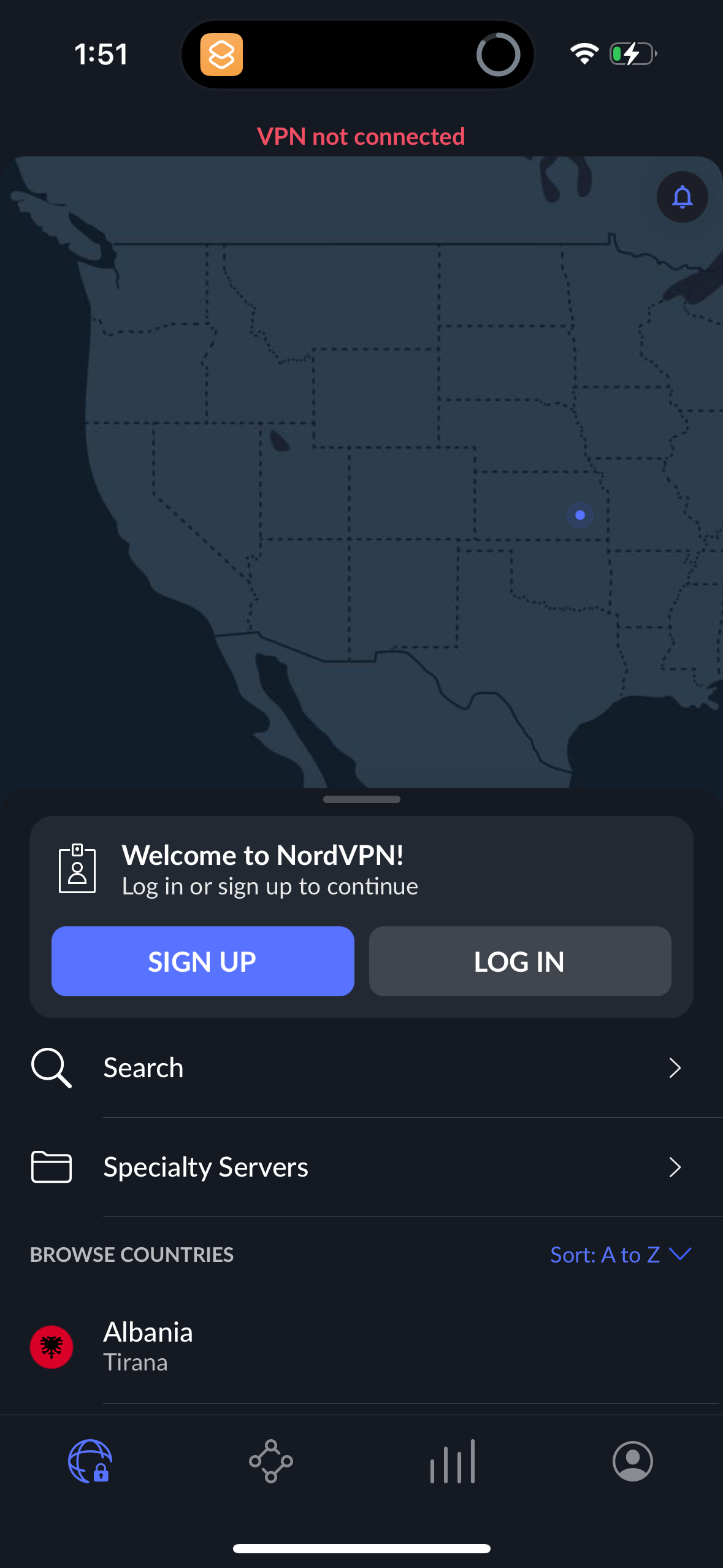 nordvpn app screenshot 16