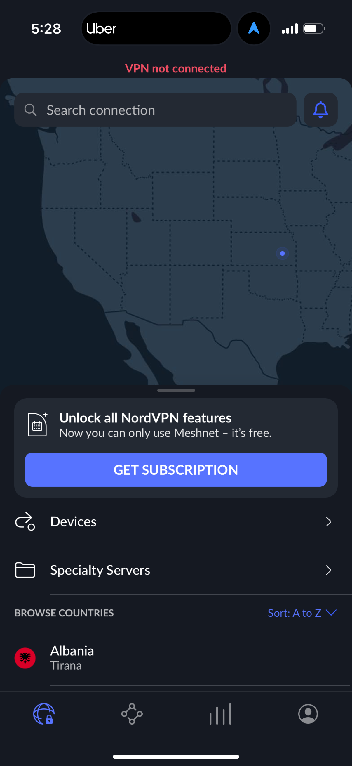 nordvpn app screenshot 10