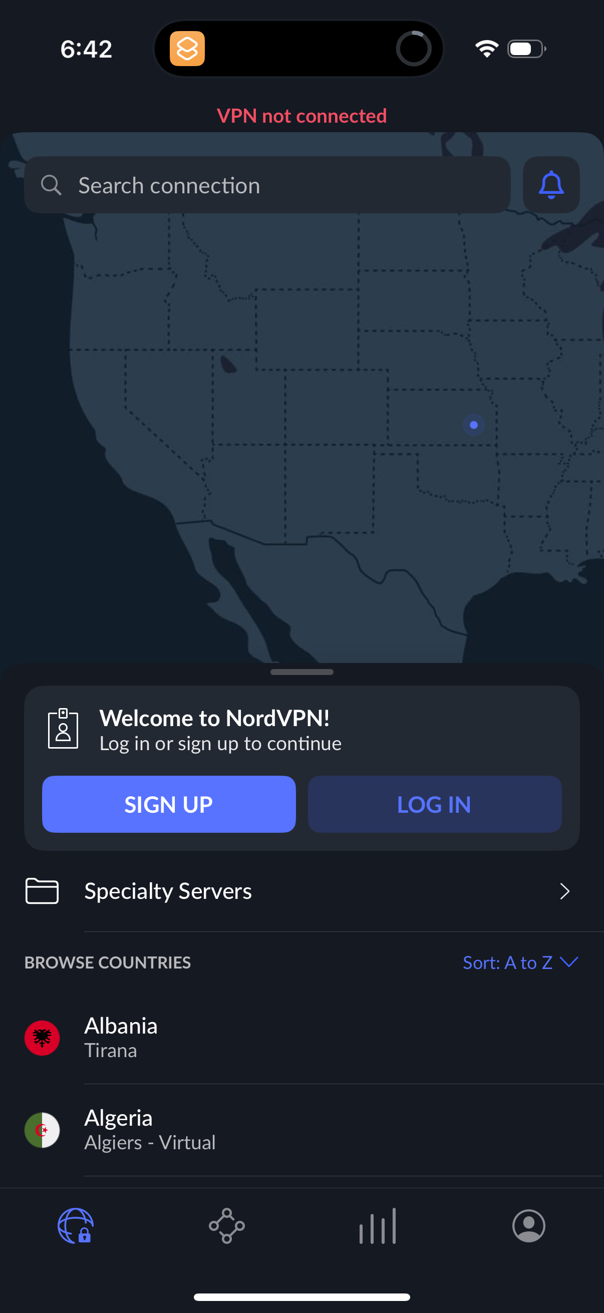 nordvpn app screenshot 6