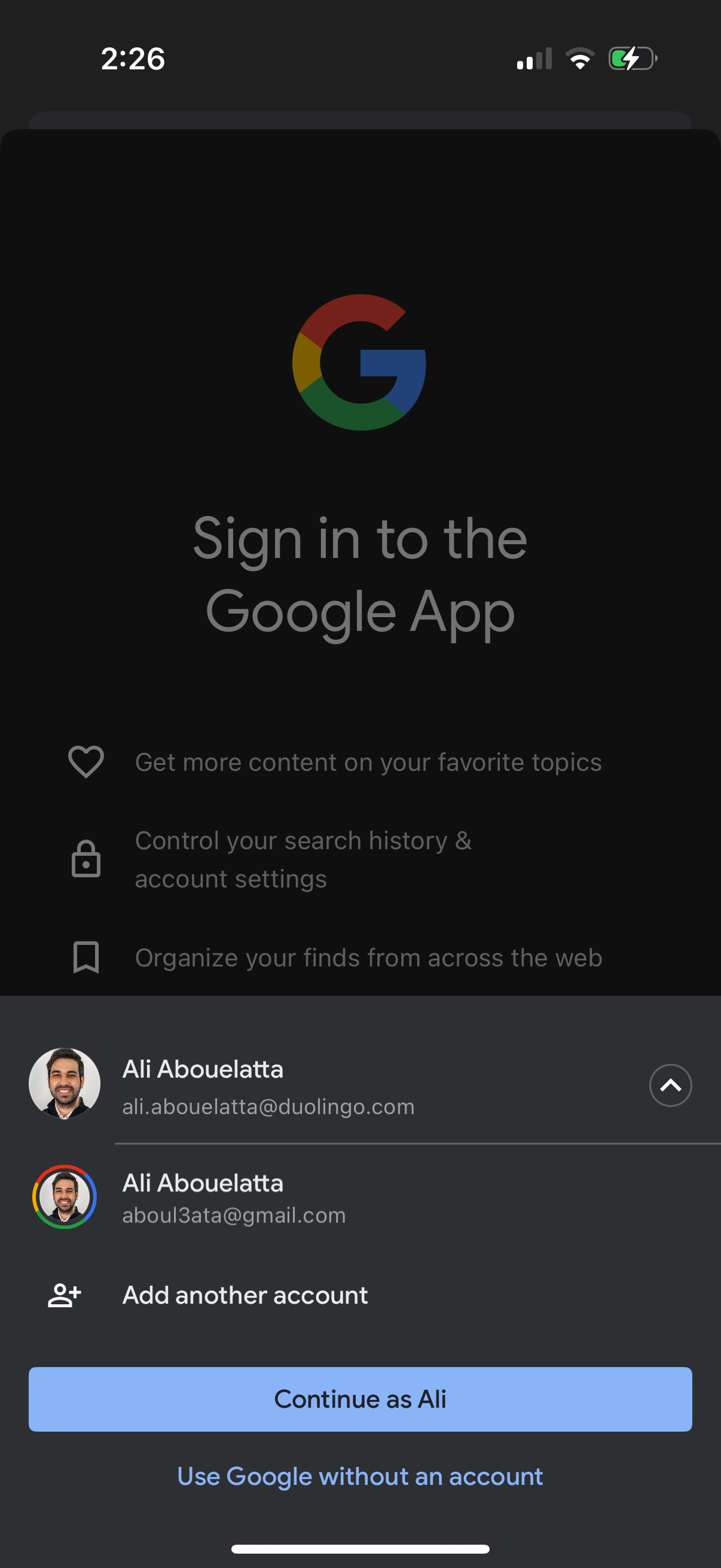 google app screenshot 38