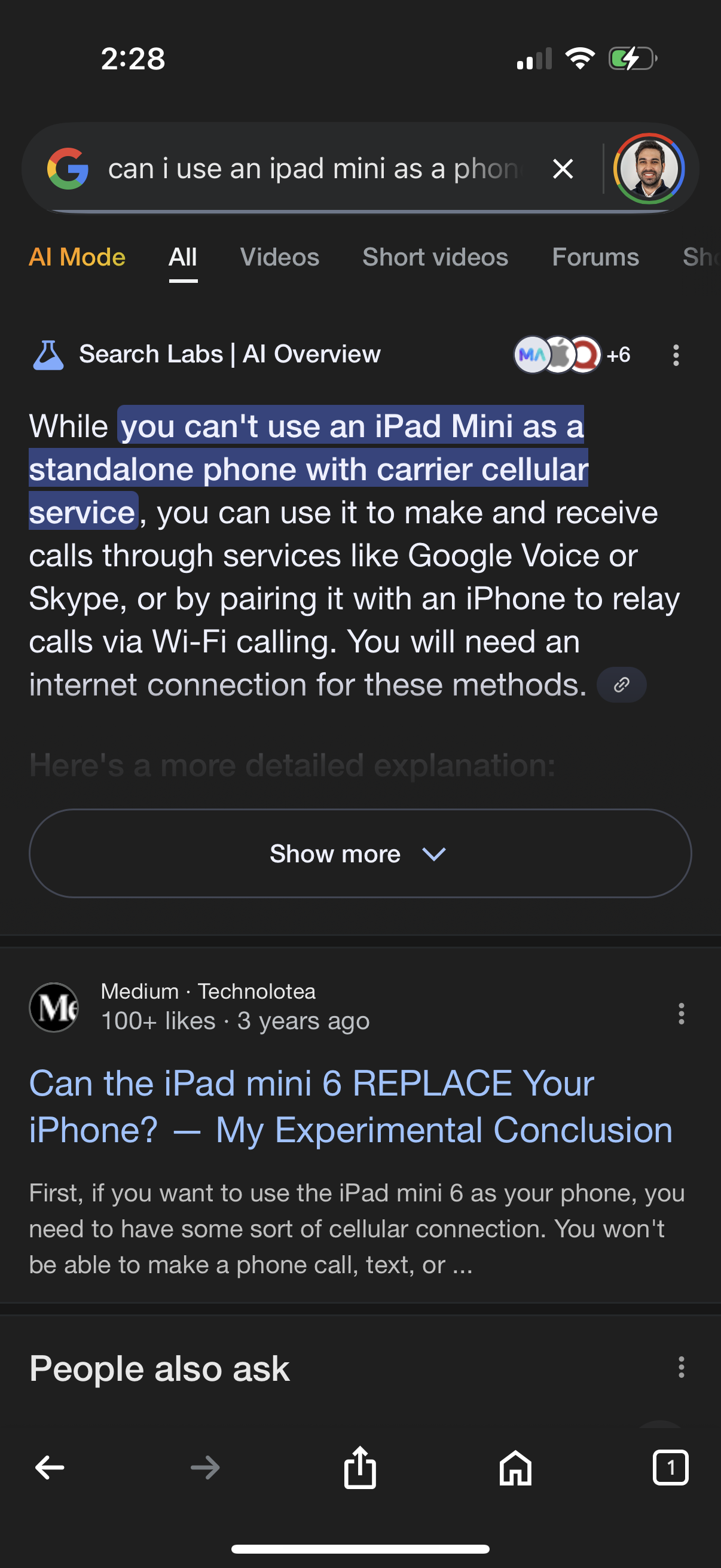 google app screenshot 10