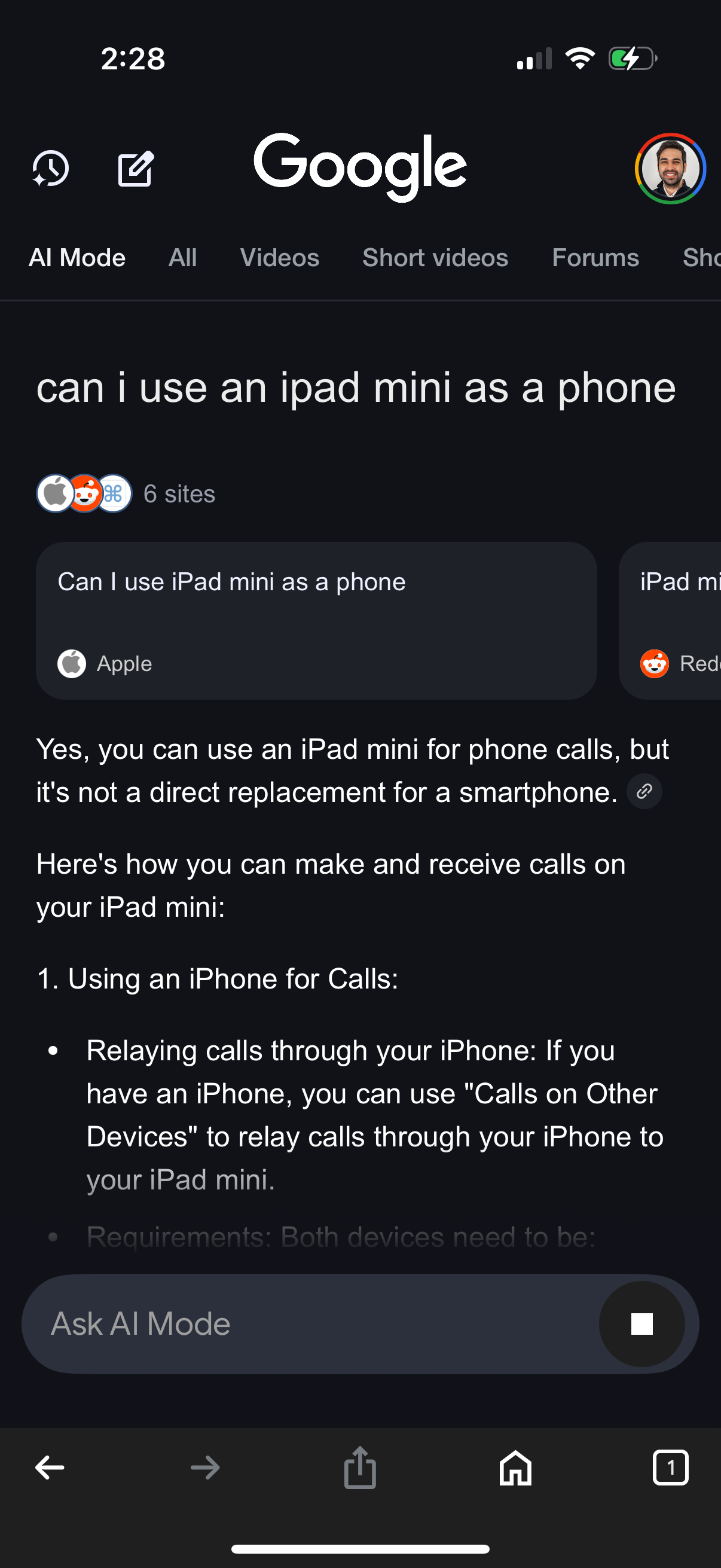 google app screenshot 9