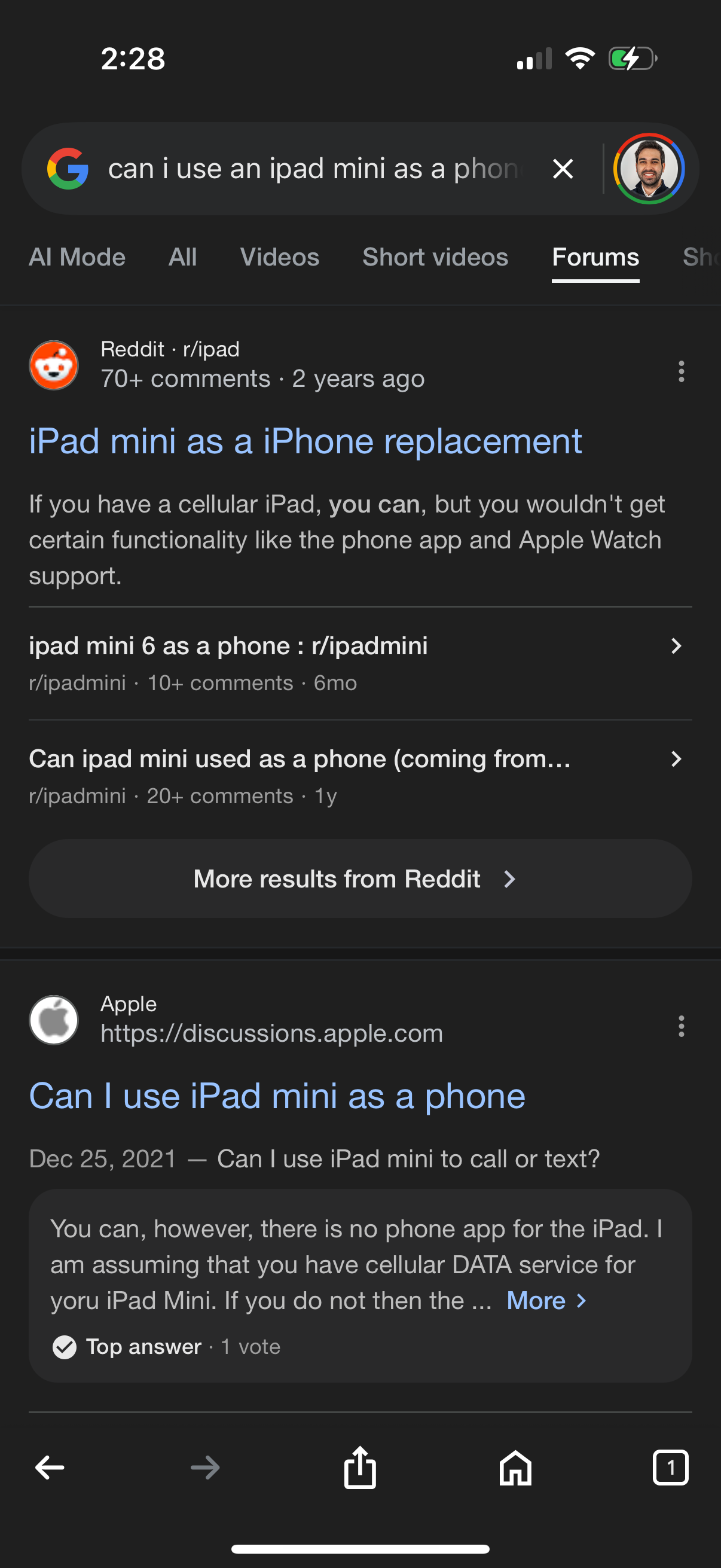 google app screenshot 8
