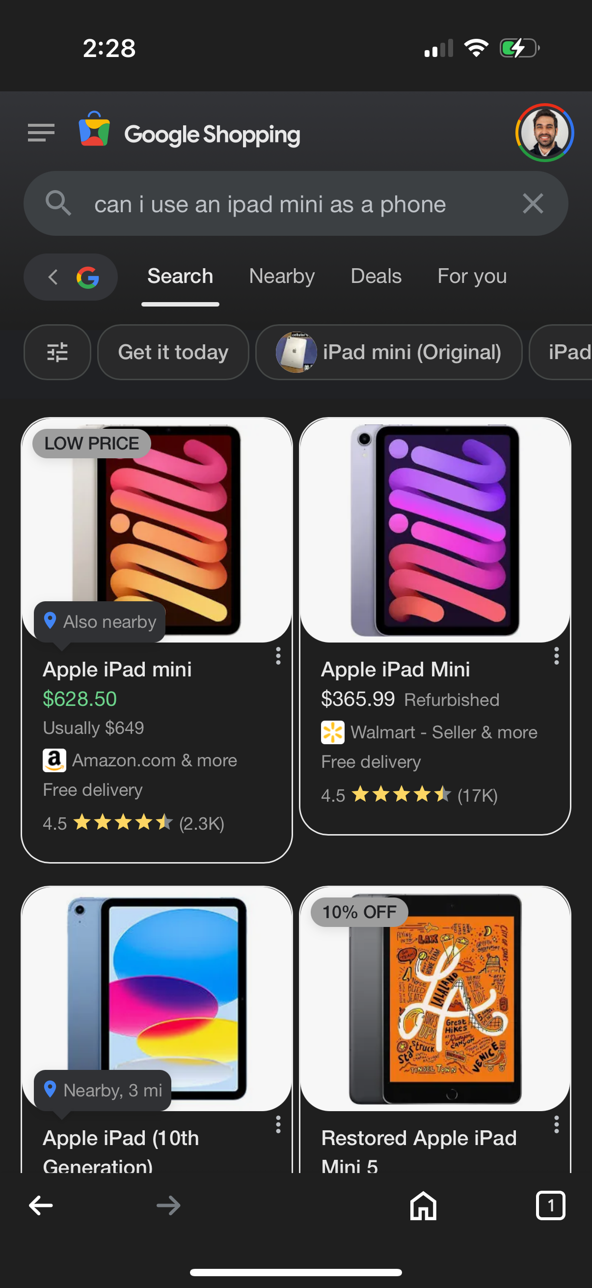 google app screenshot 7