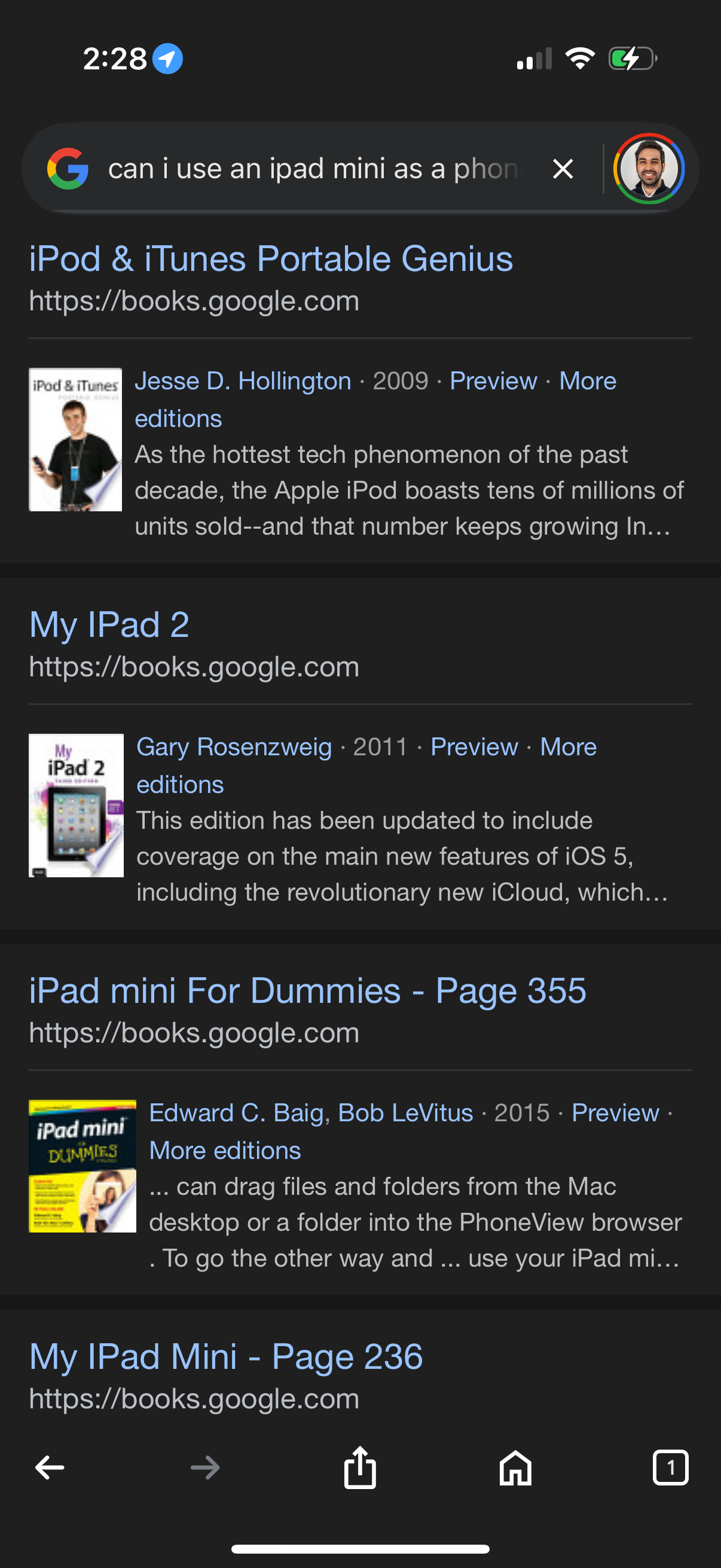 google app screenshot 4