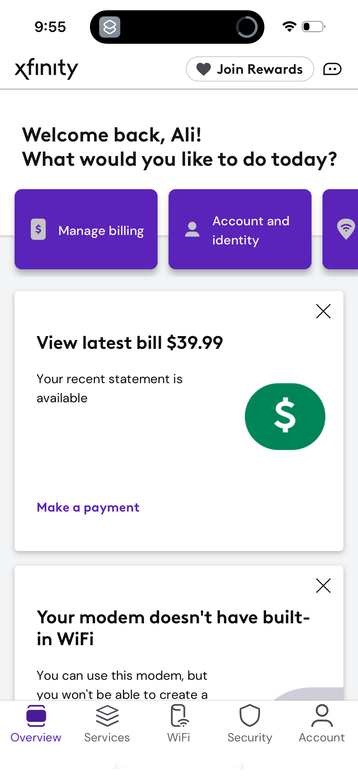 xfinity app screenshot 13