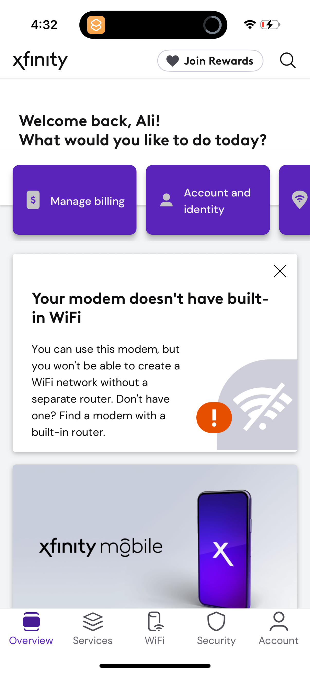 xfinity app screenshot 10