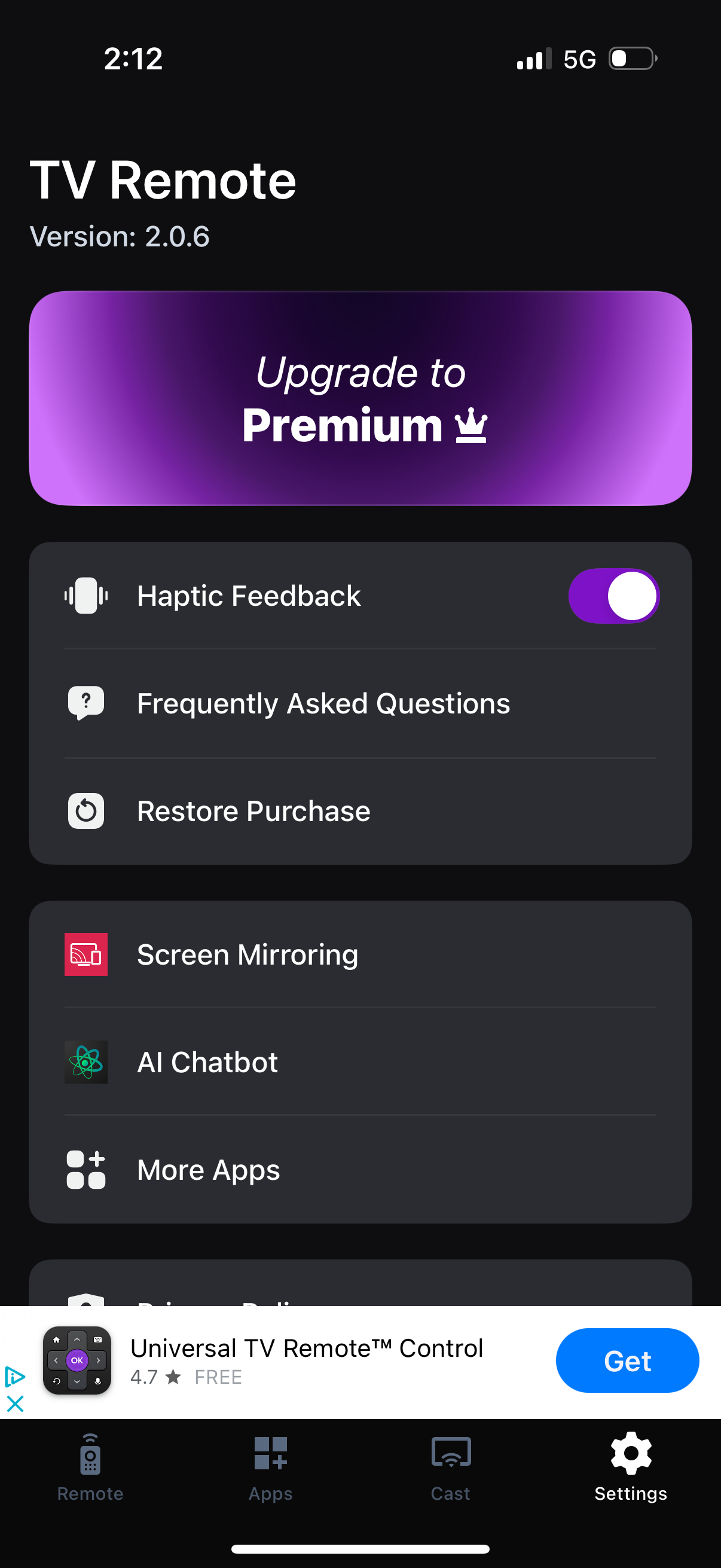 tv-remote app screenshot 7