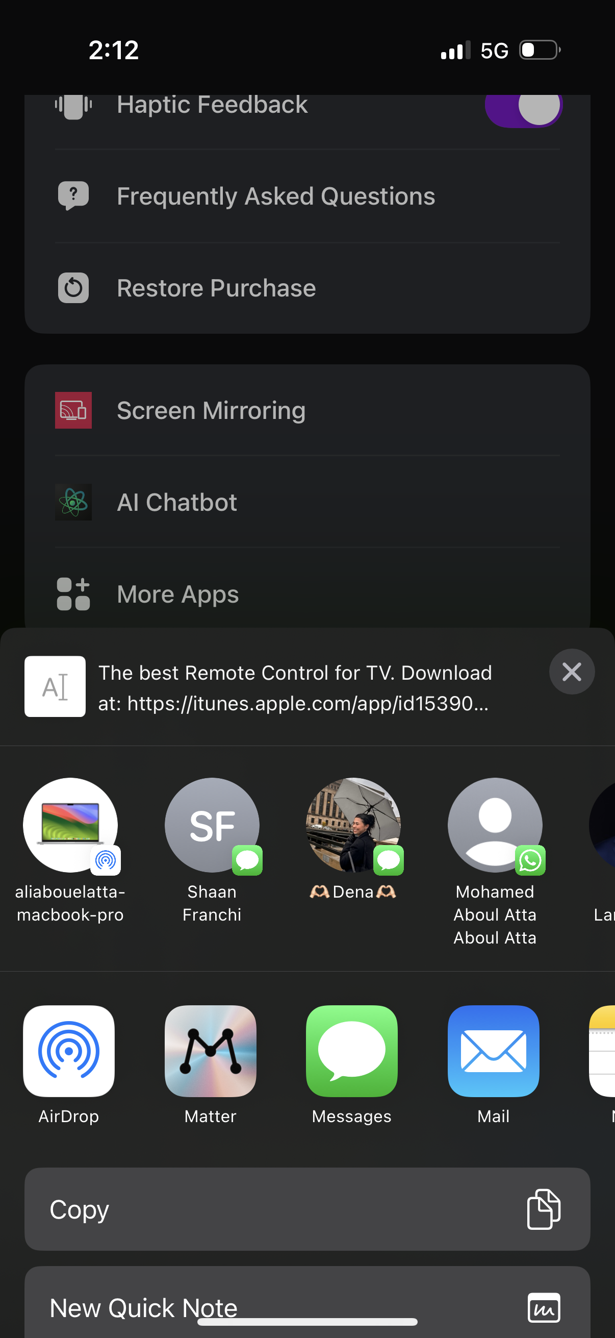 tv-remote app screenshot 2