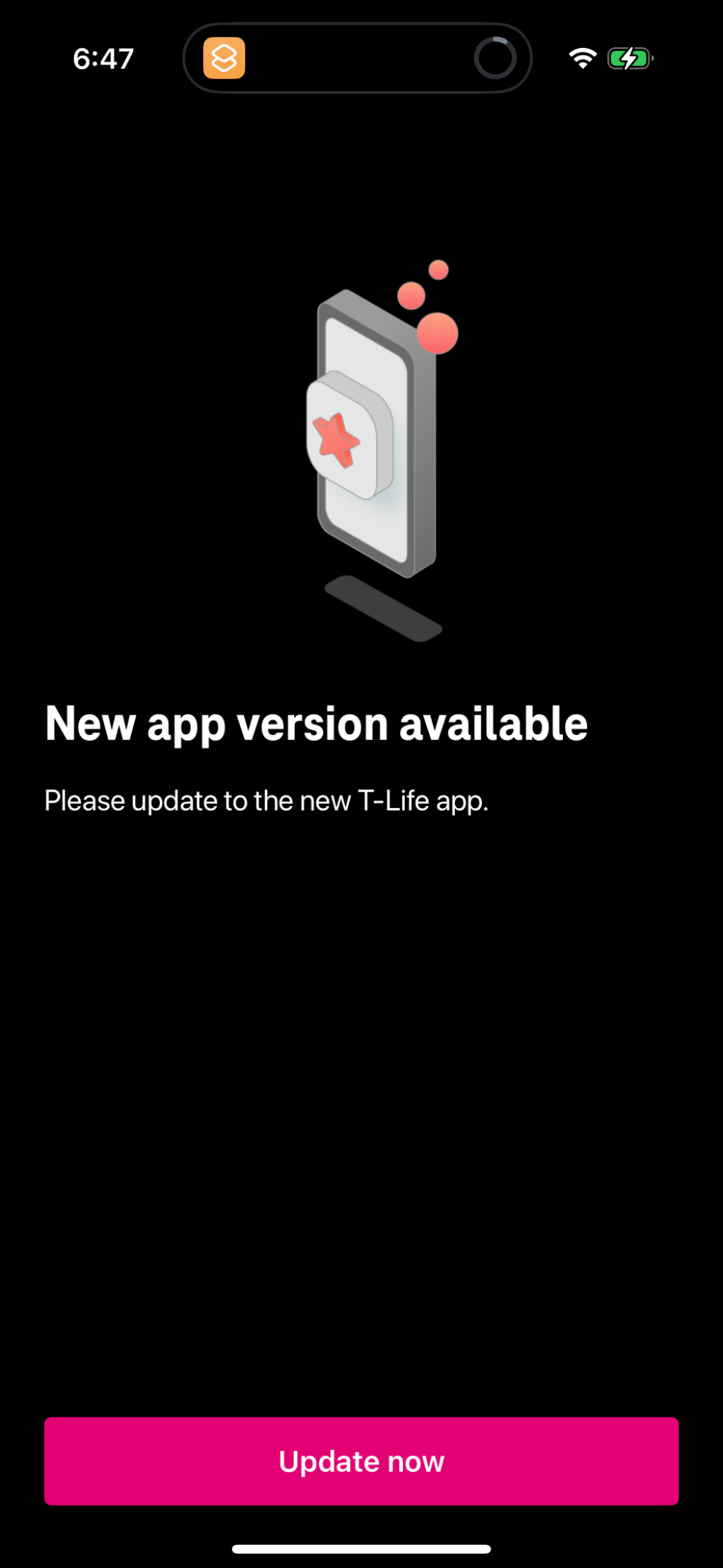 t-mobile app screenshot 1