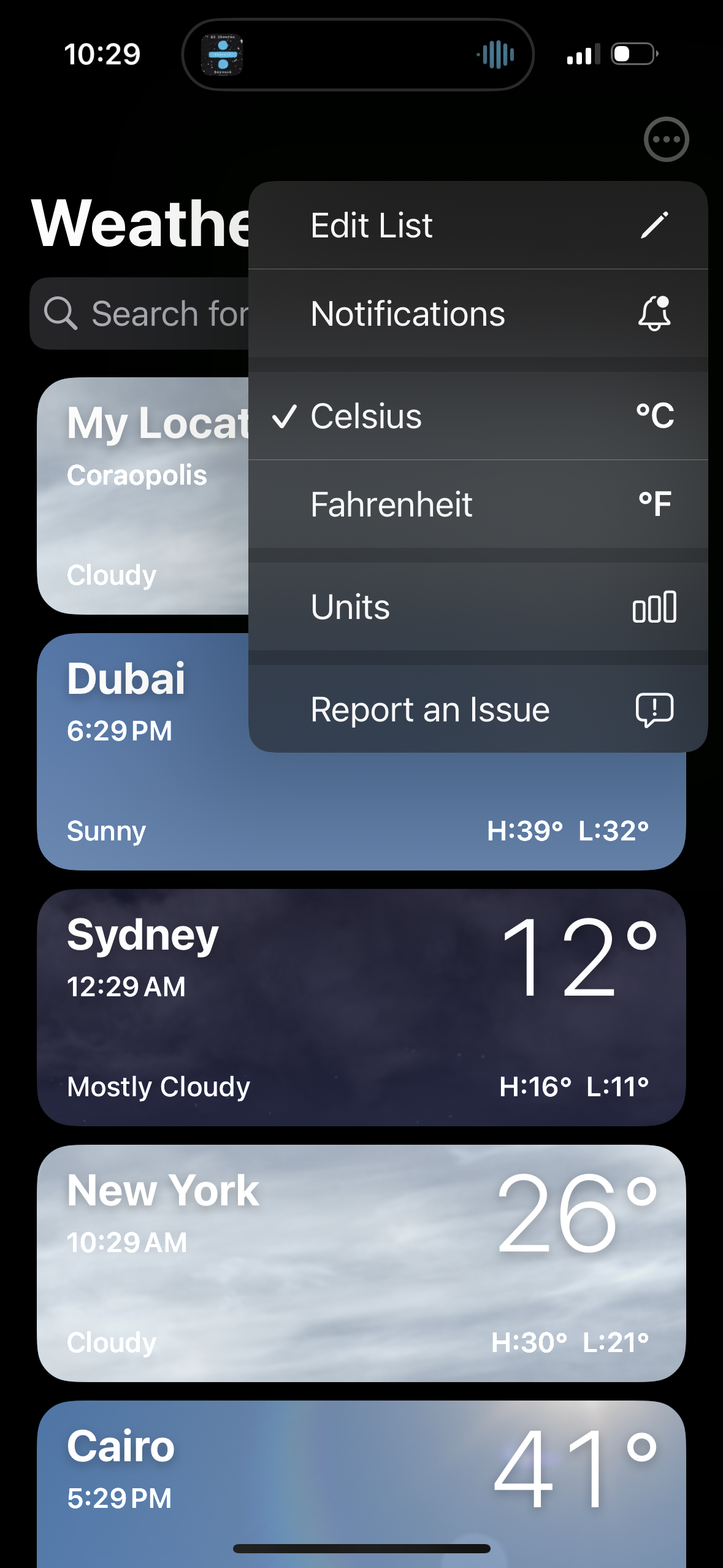 apple-weather app screenshot 17