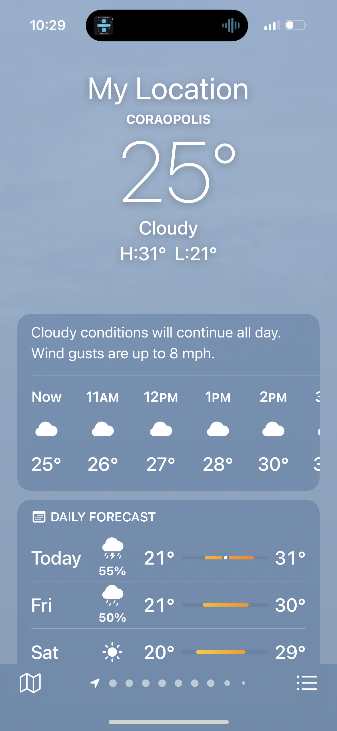 apple-weather app screenshot 14