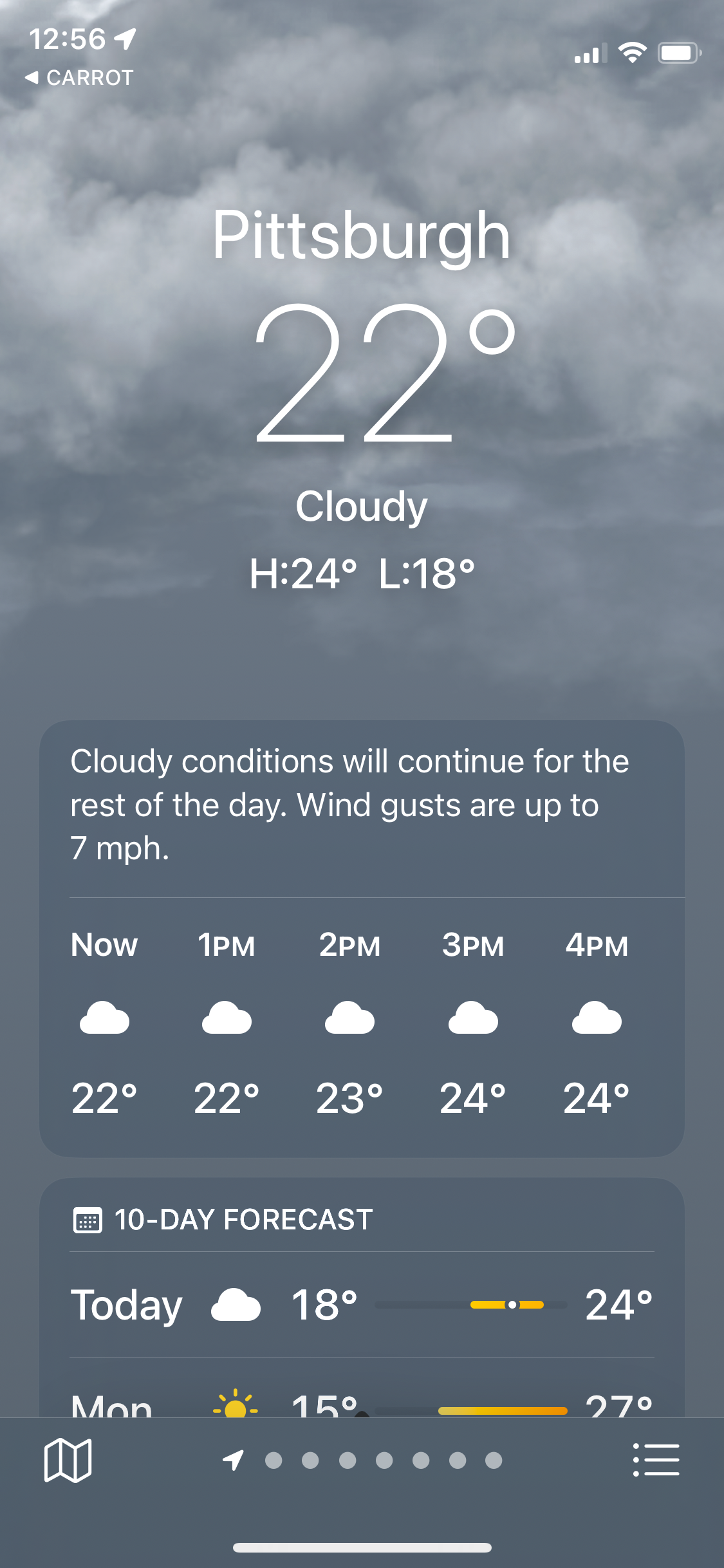 apple-weather app screenshot 20