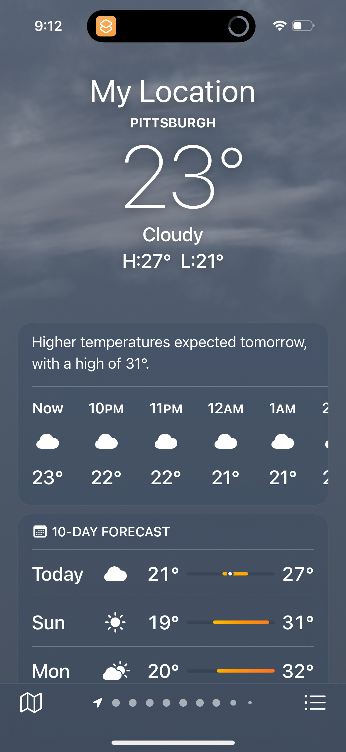 apple-weather app screenshot 11