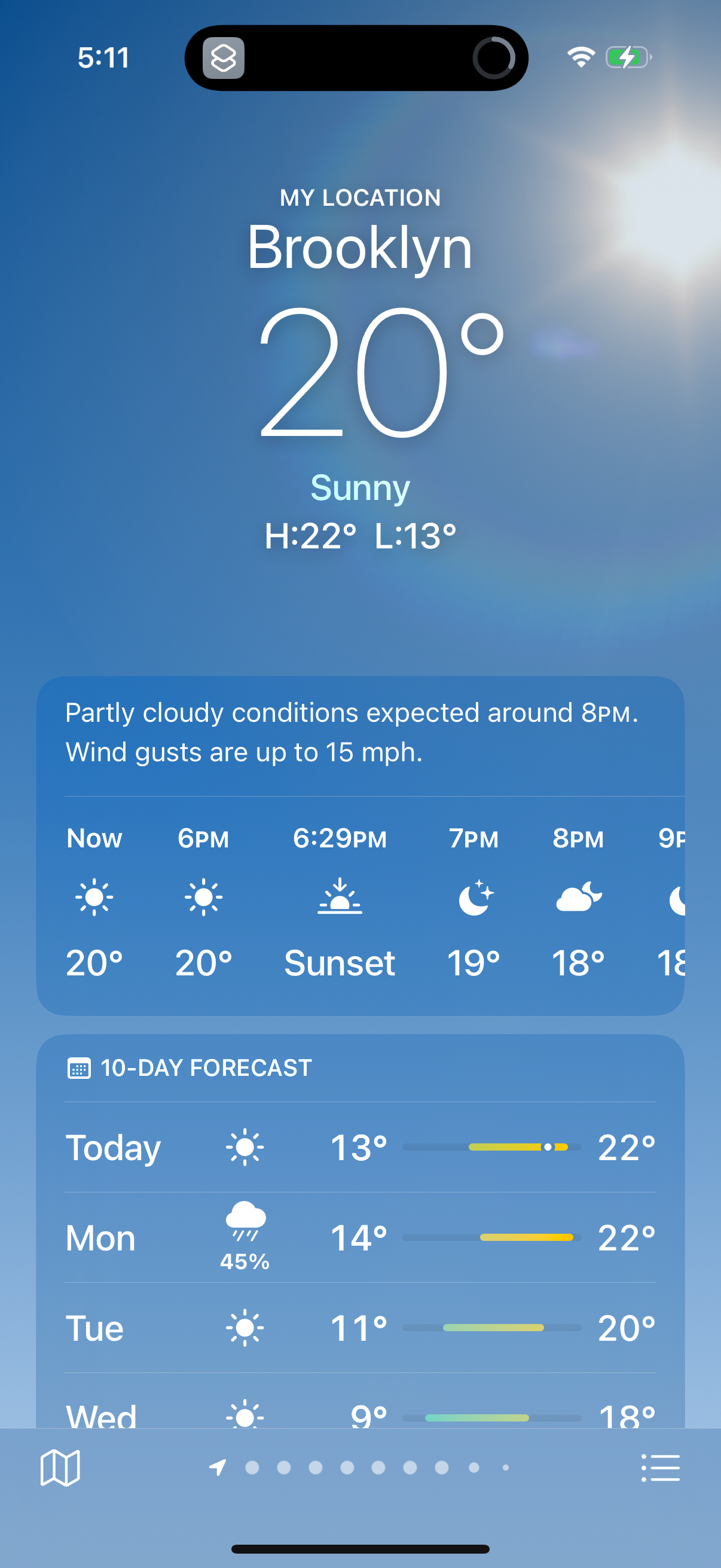 apple-weather app screenshot 7