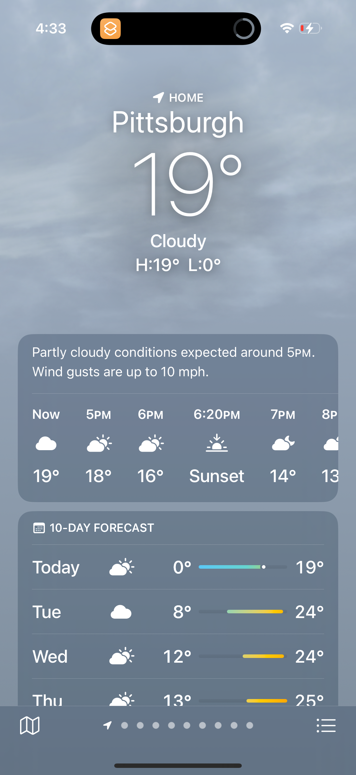 apple-weather app screenshot 6