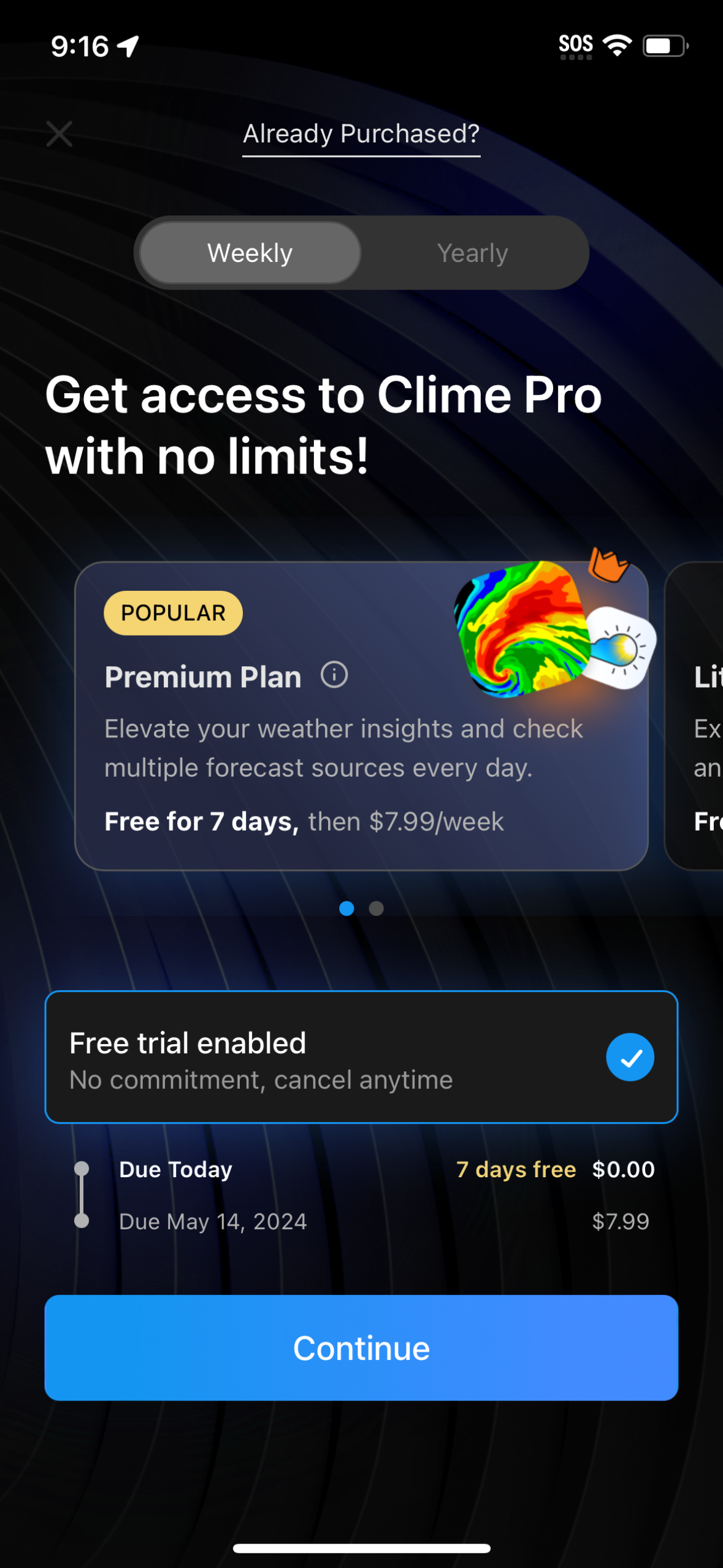 clime app screenshot 49