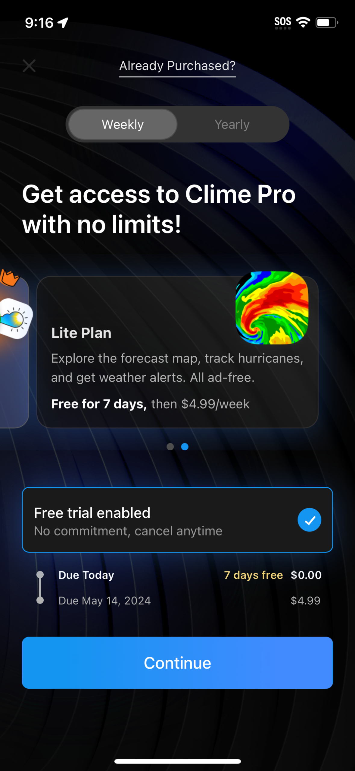 clime app screenshot 48