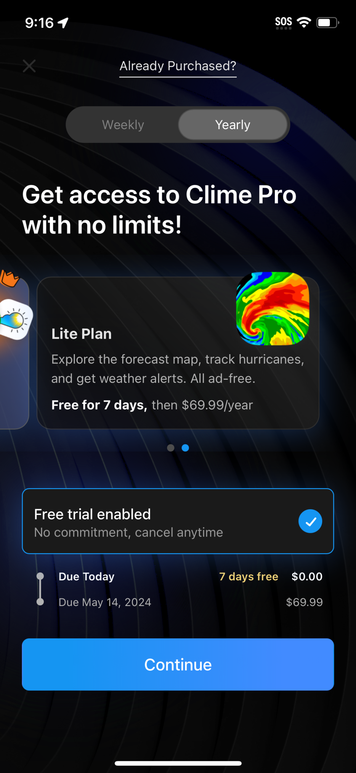 clime app screenshot 47