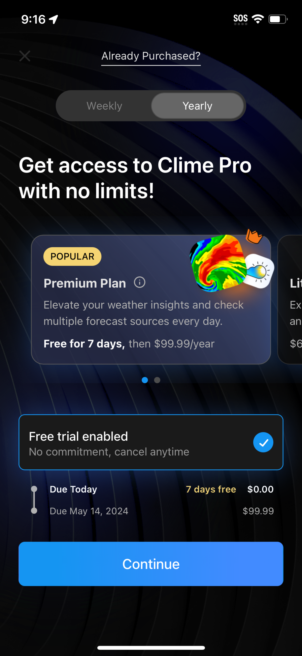 clime app screenshot 46