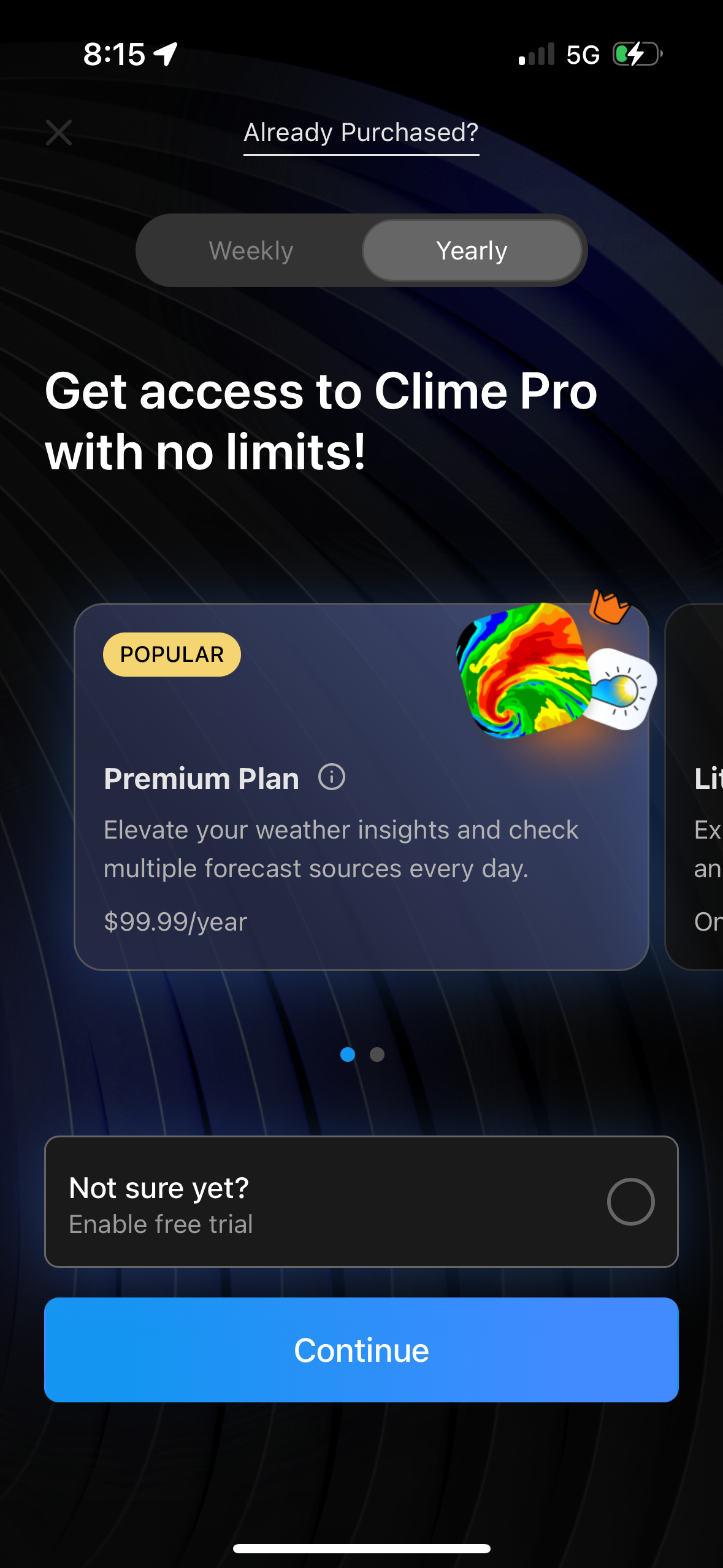 clime app screenshot 39