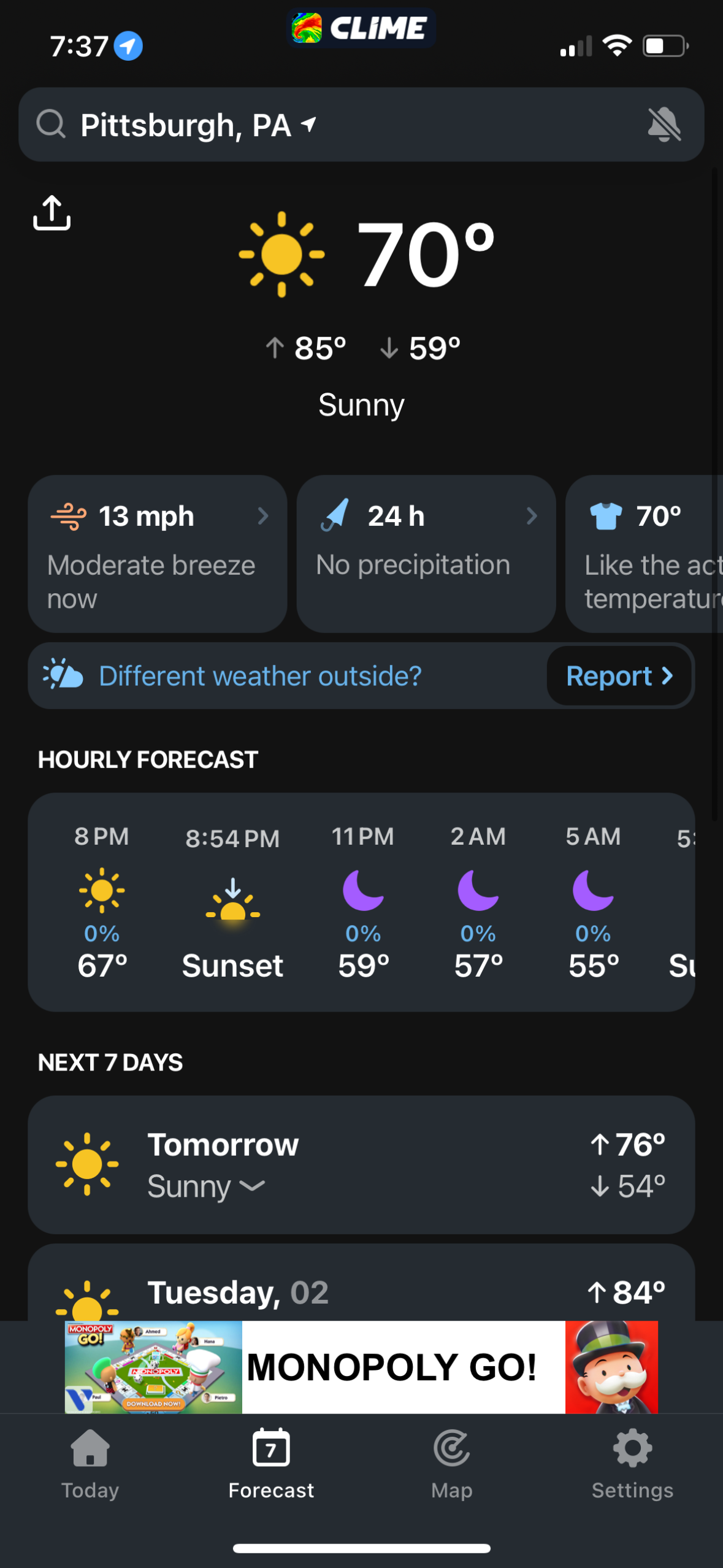 clime app screenshot 31