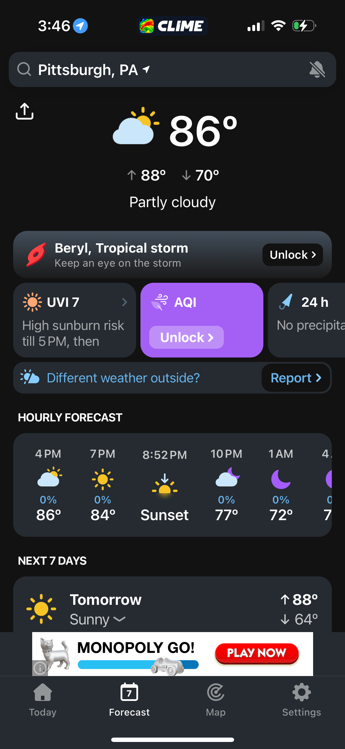 clime app screenshot 21