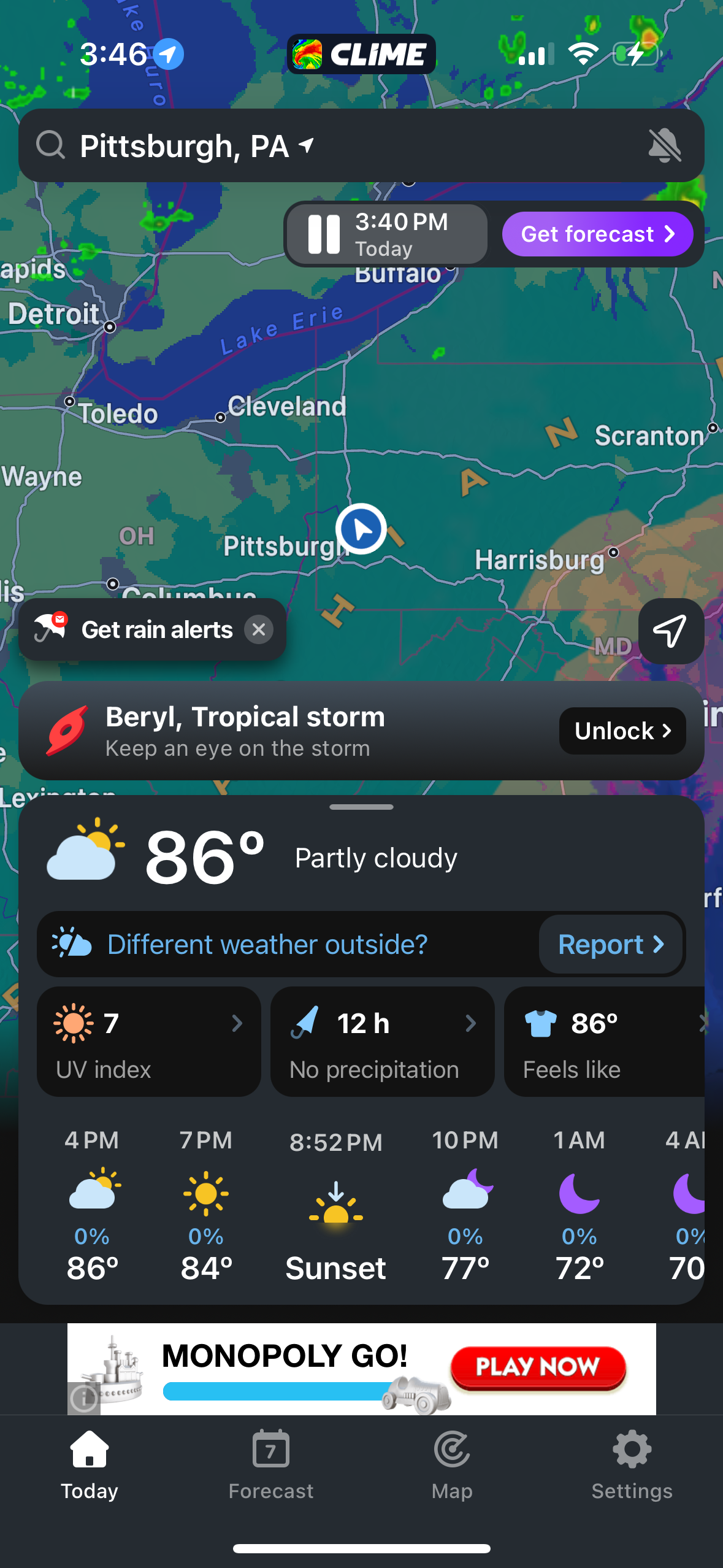clime app screenshot 20