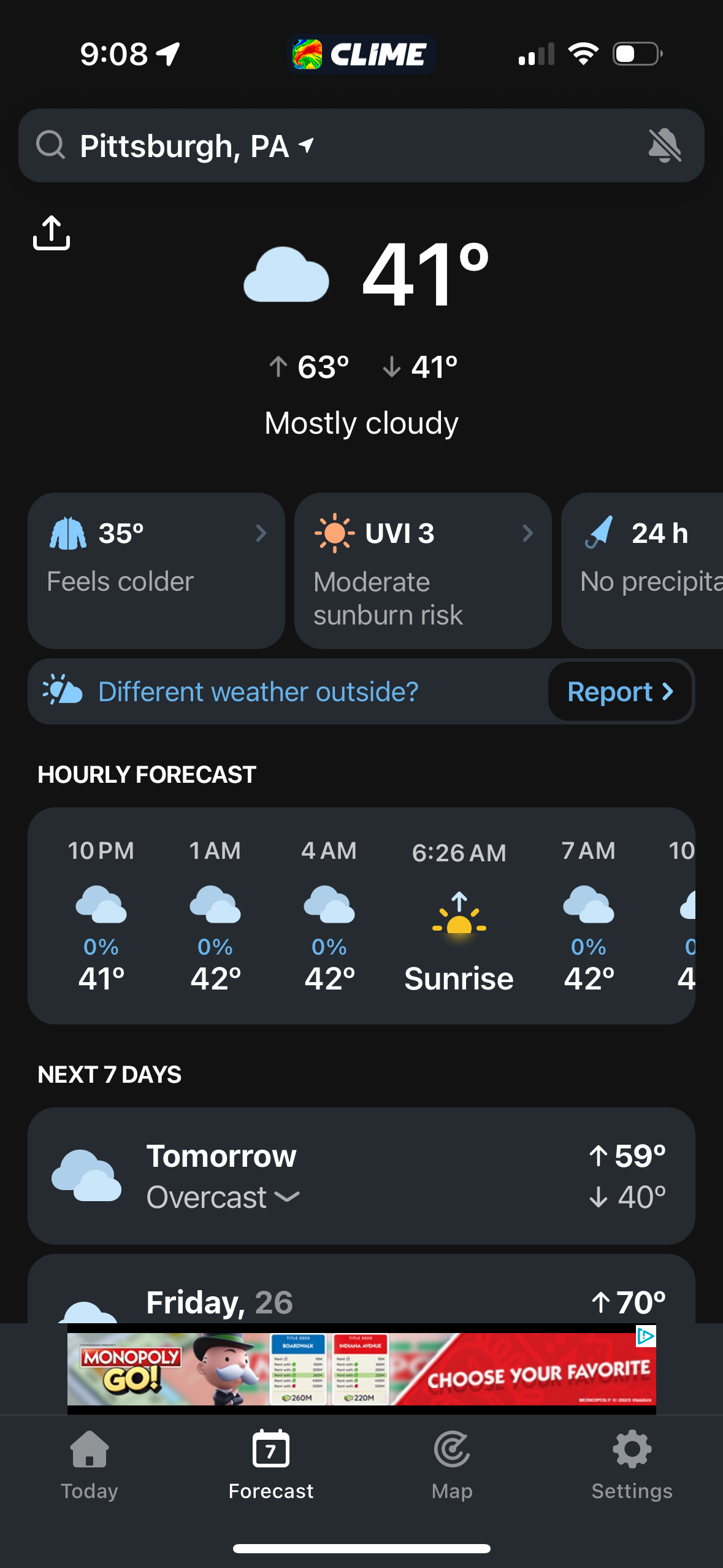clime app screenshot 57
