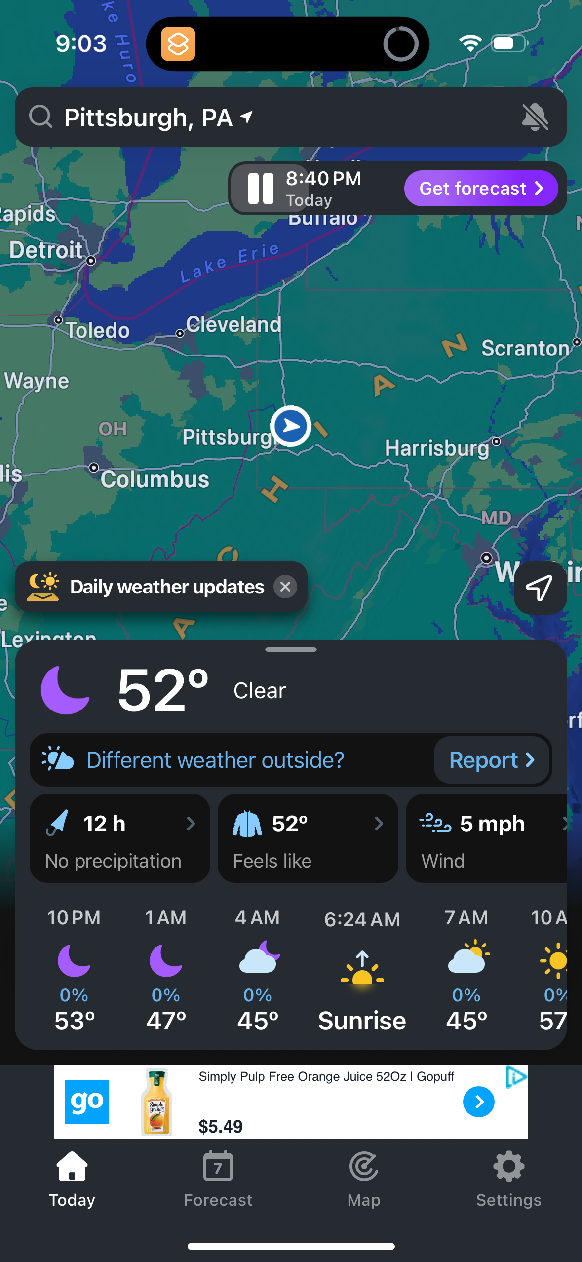 clime app screenshot 54
