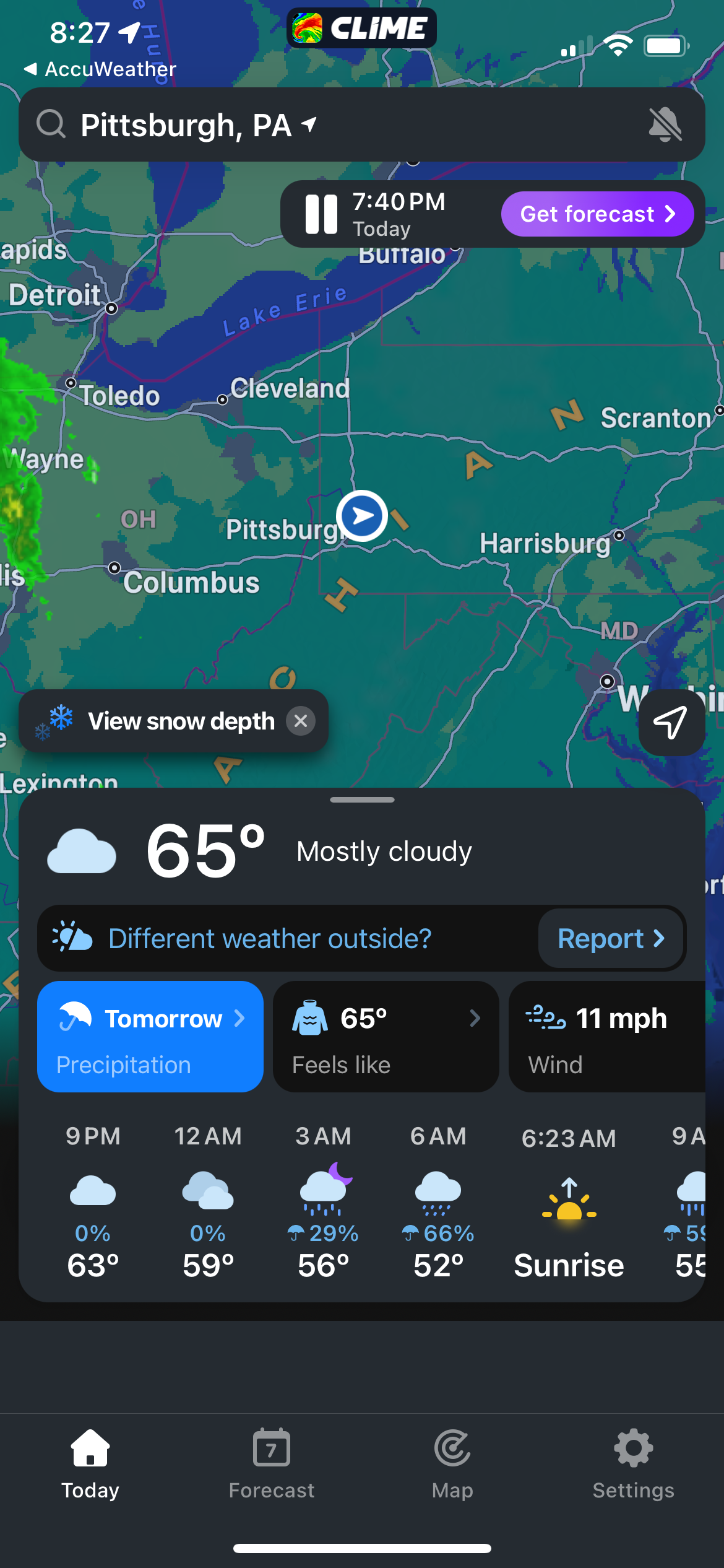 clime app screenshot 52