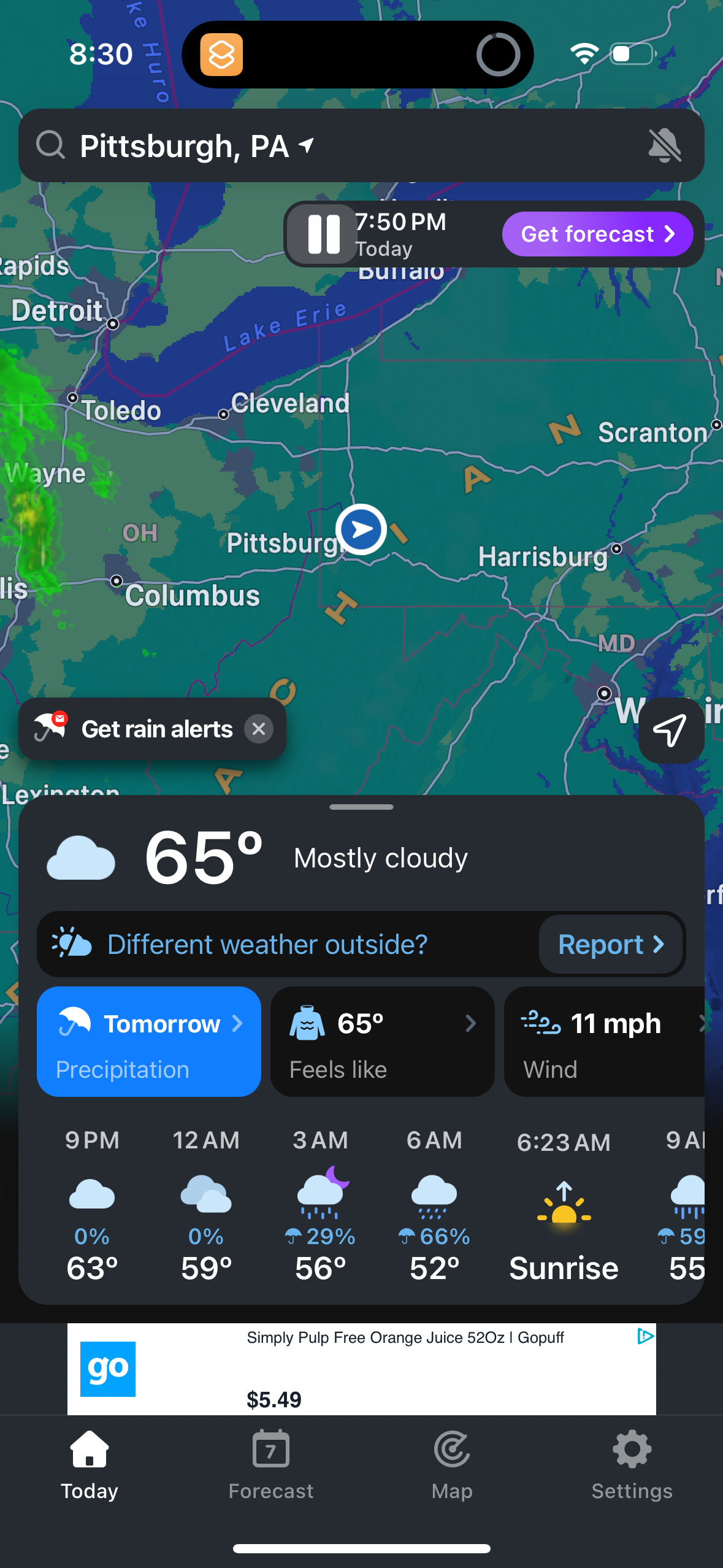 clime app screenshot 51