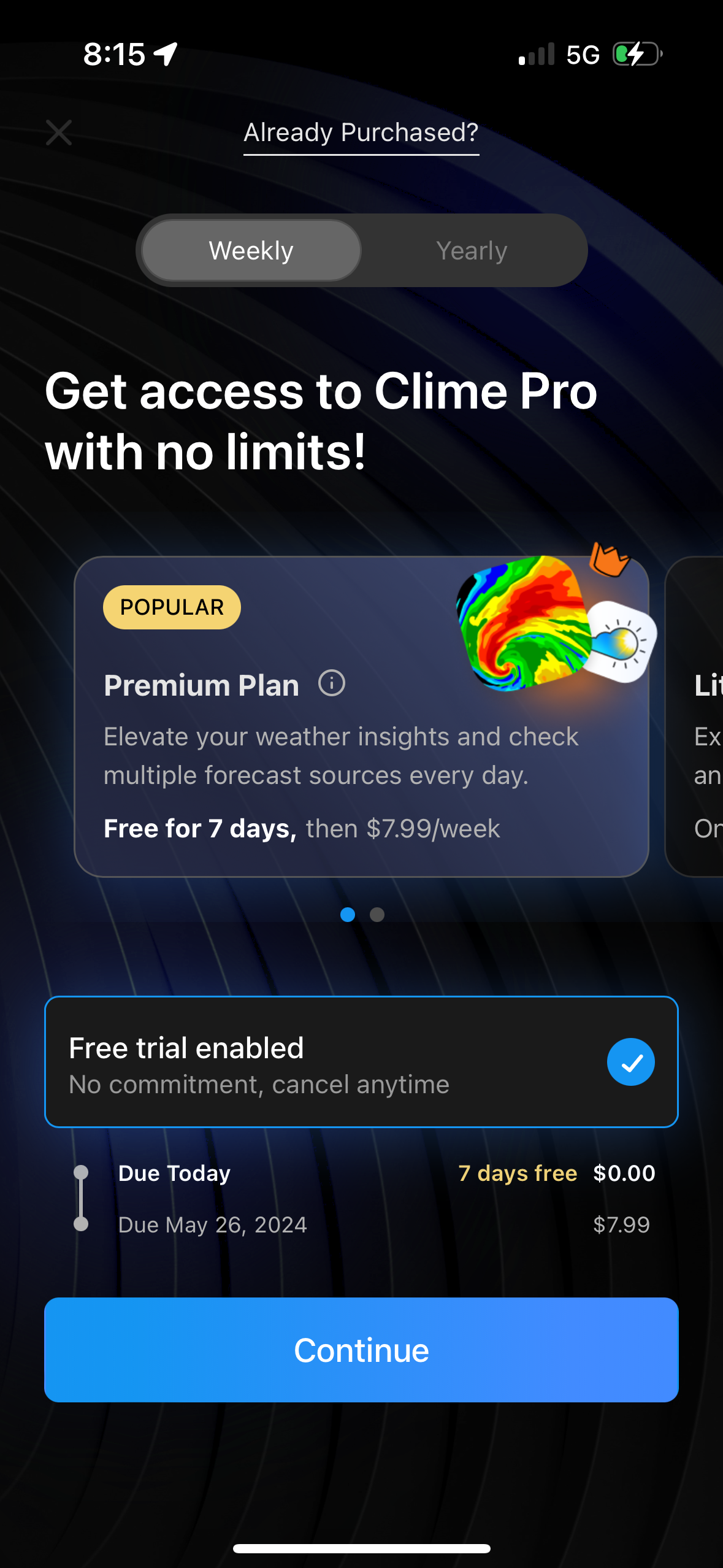 clime app screenshot 40