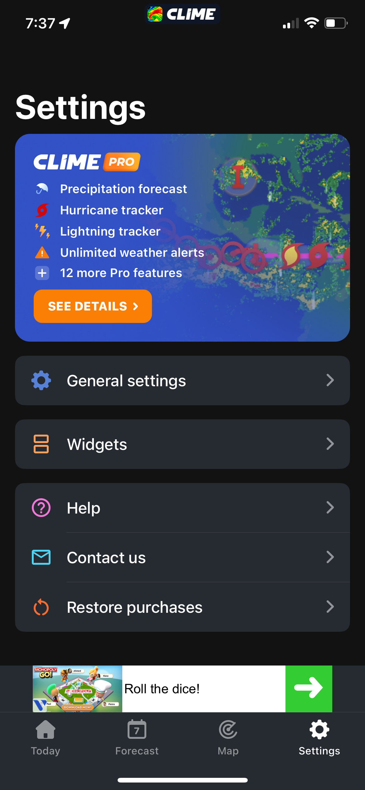 clime app screenshot 33