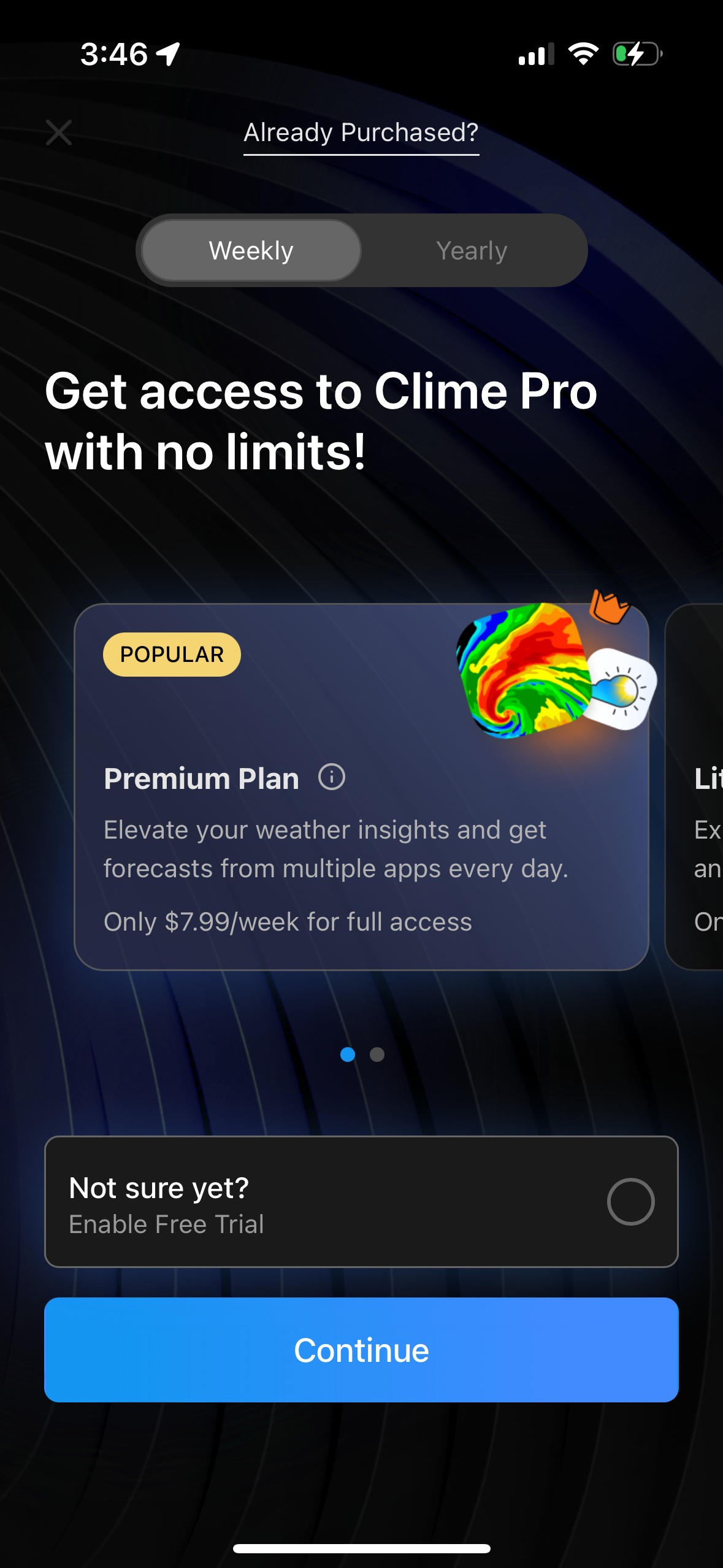 clime app screenshot 29