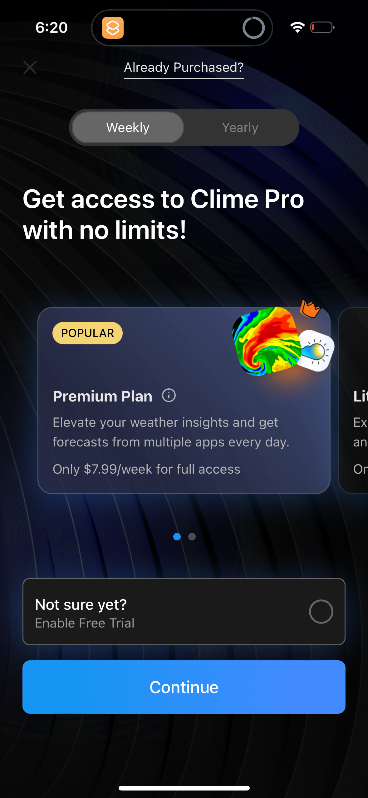 clime app screenshot 23