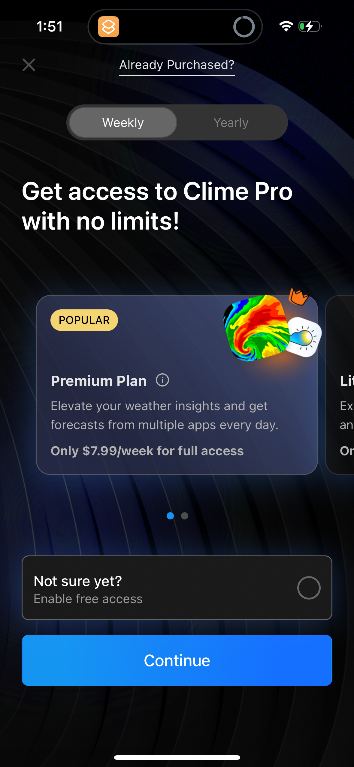 clime app screenshot 19
