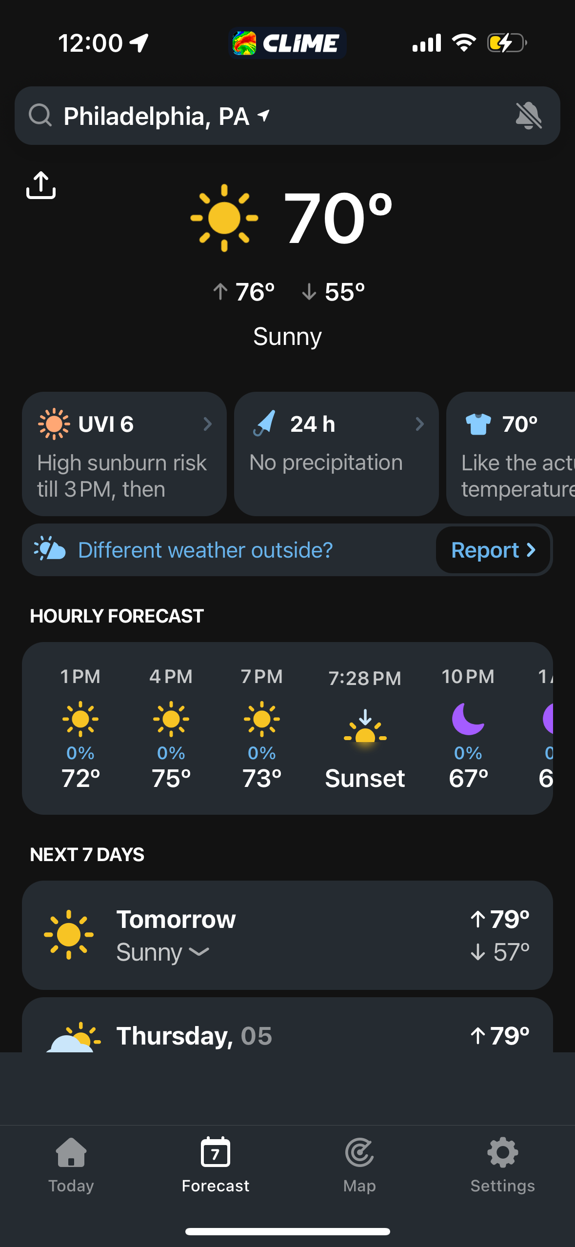 clime app screenshot 18
