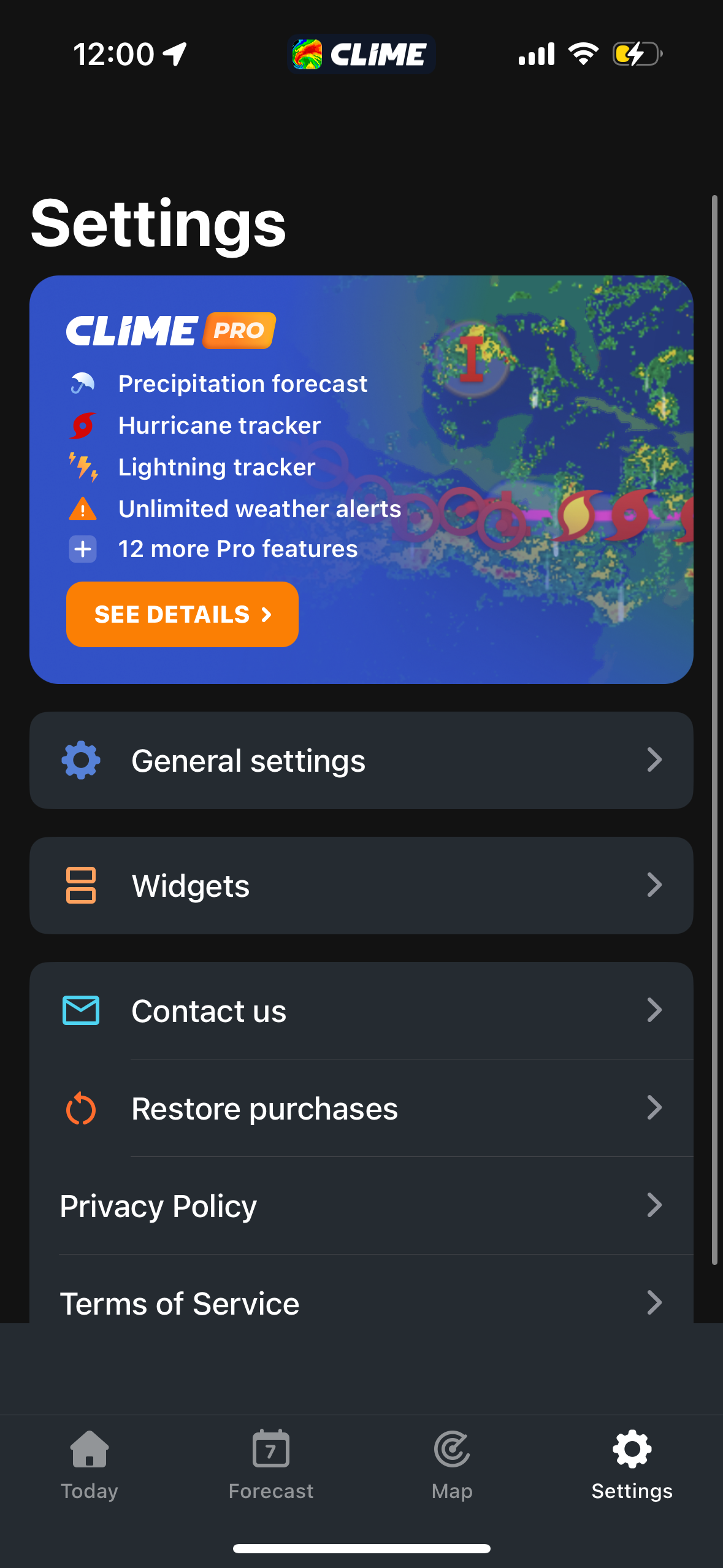 clime app screenshot 16
