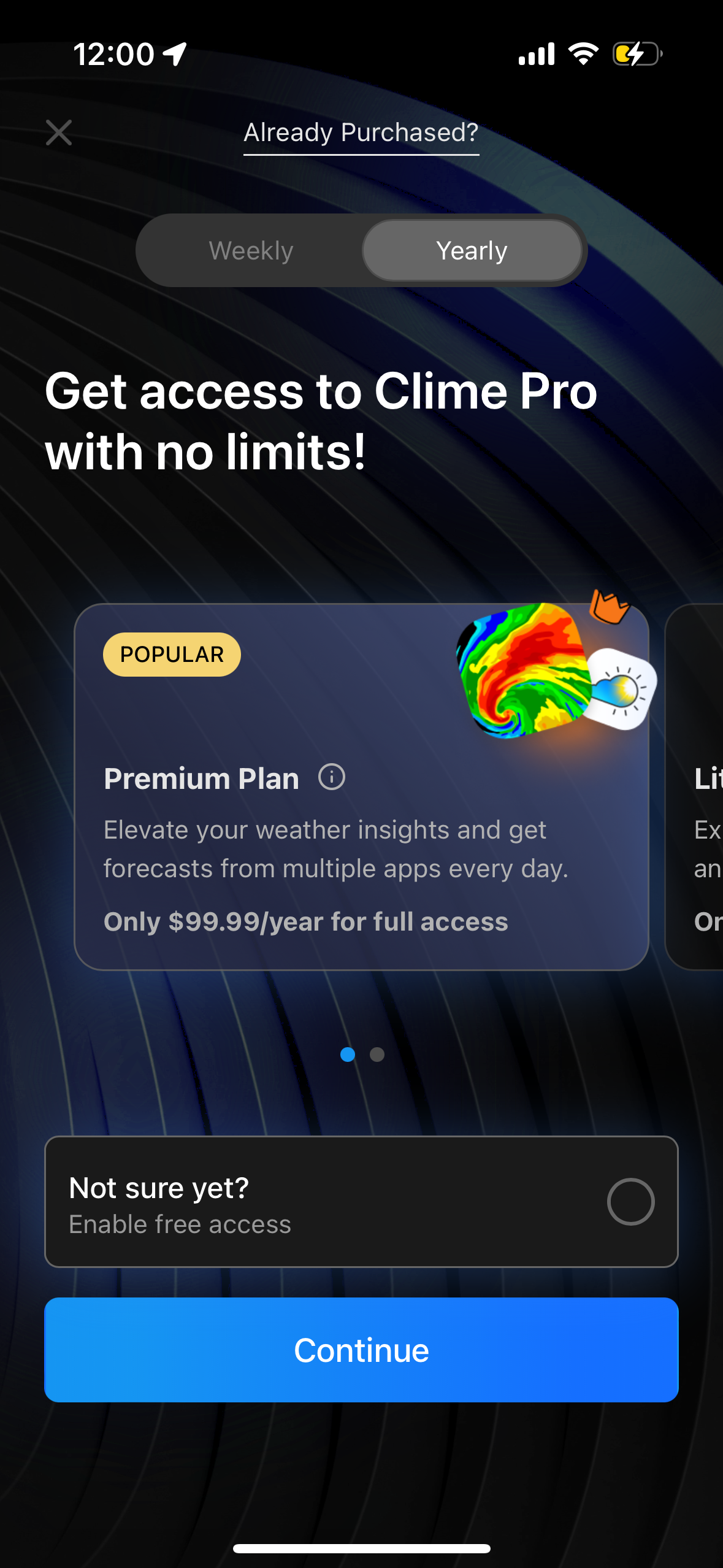 clime app screenshot 14