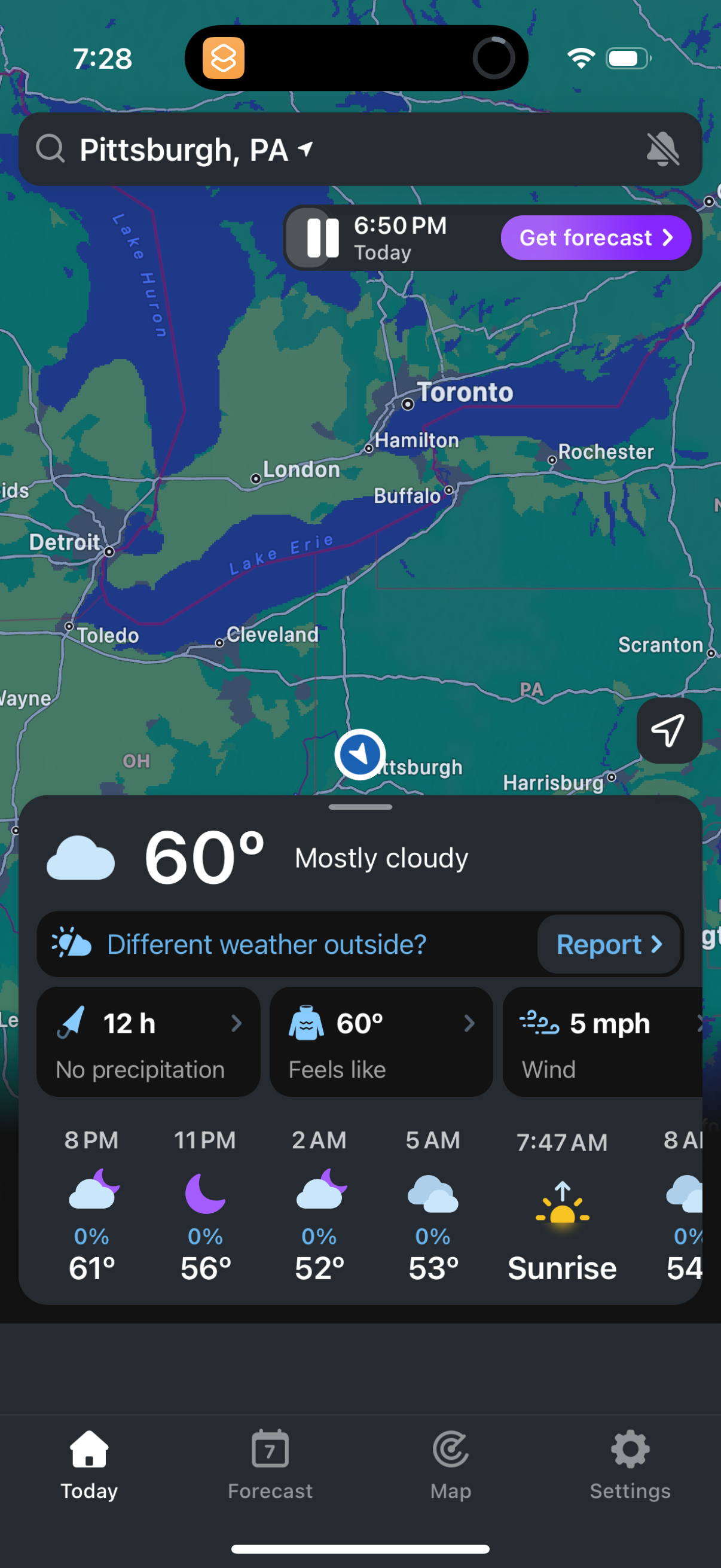 clime app screenshot 9